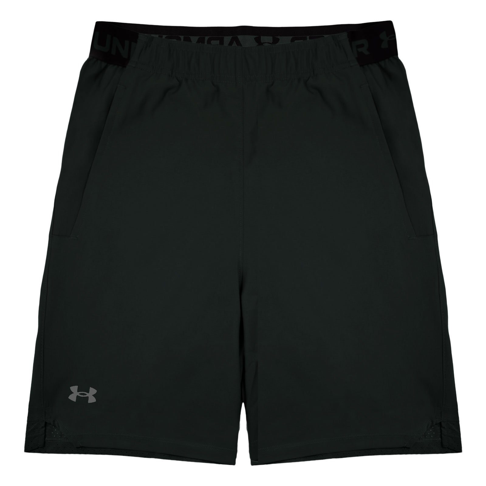 Vanish Zugband mit innenliegendem Trainingsshorts Armour® Under black gray 001 pitch Woven Shorts /