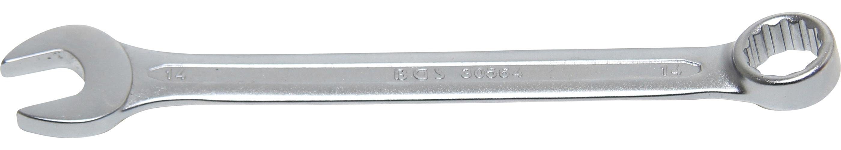 BGS technic Maulschlüssel Maul-Ringschlüssel, SW 14 mm