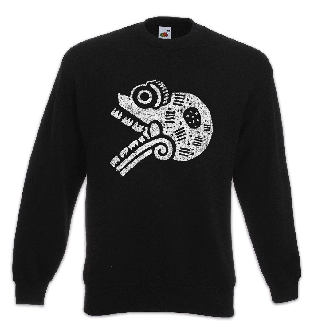 Sweatshirt Aztec Skull Sweatshirt Aztecs Empire Tattoo American Indians Tribe