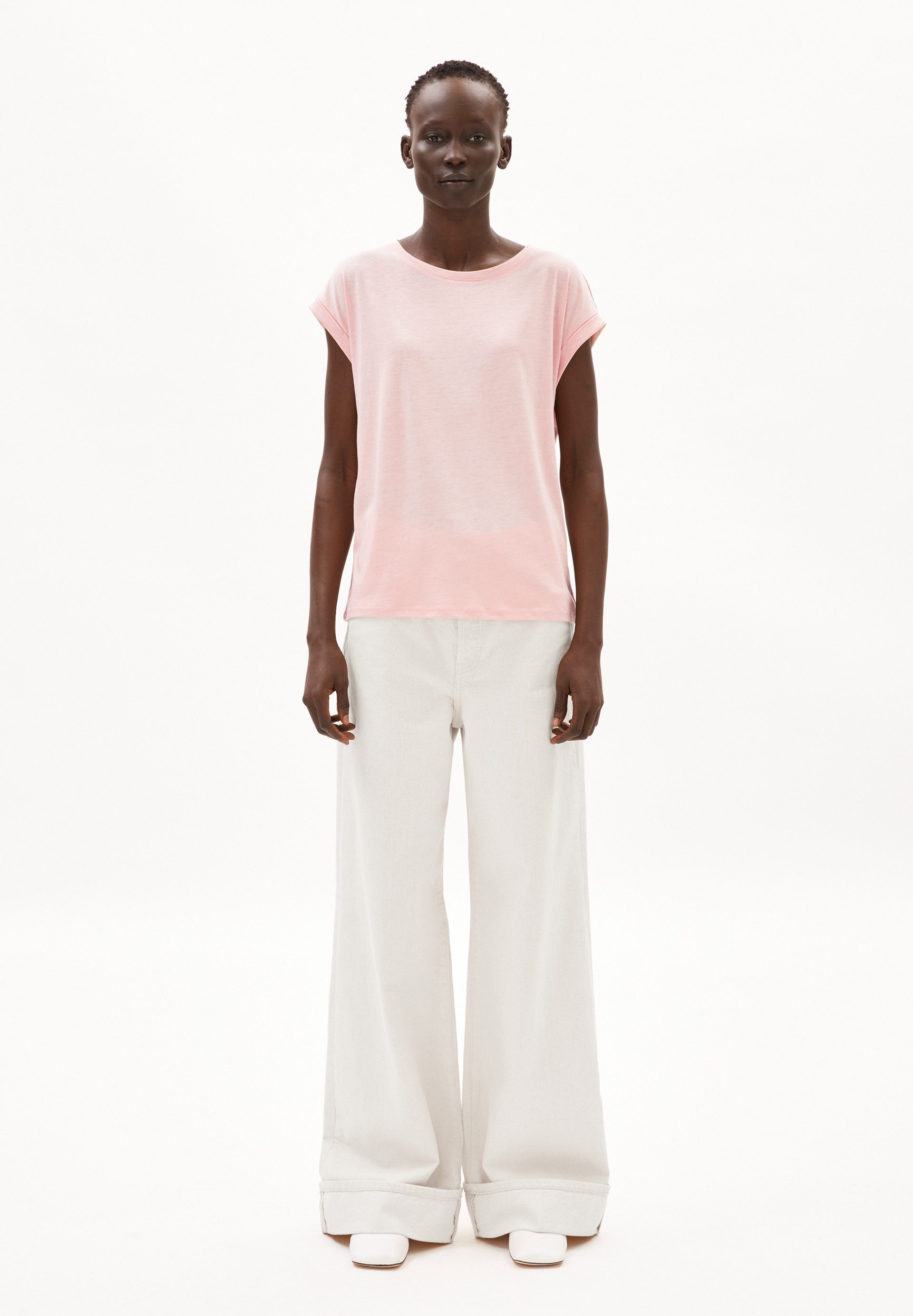 Armedangels T-Shirt JILAANA T-Shirt aus TENCEL™ Lyocell Mix Regular Fit günstig online kaufen