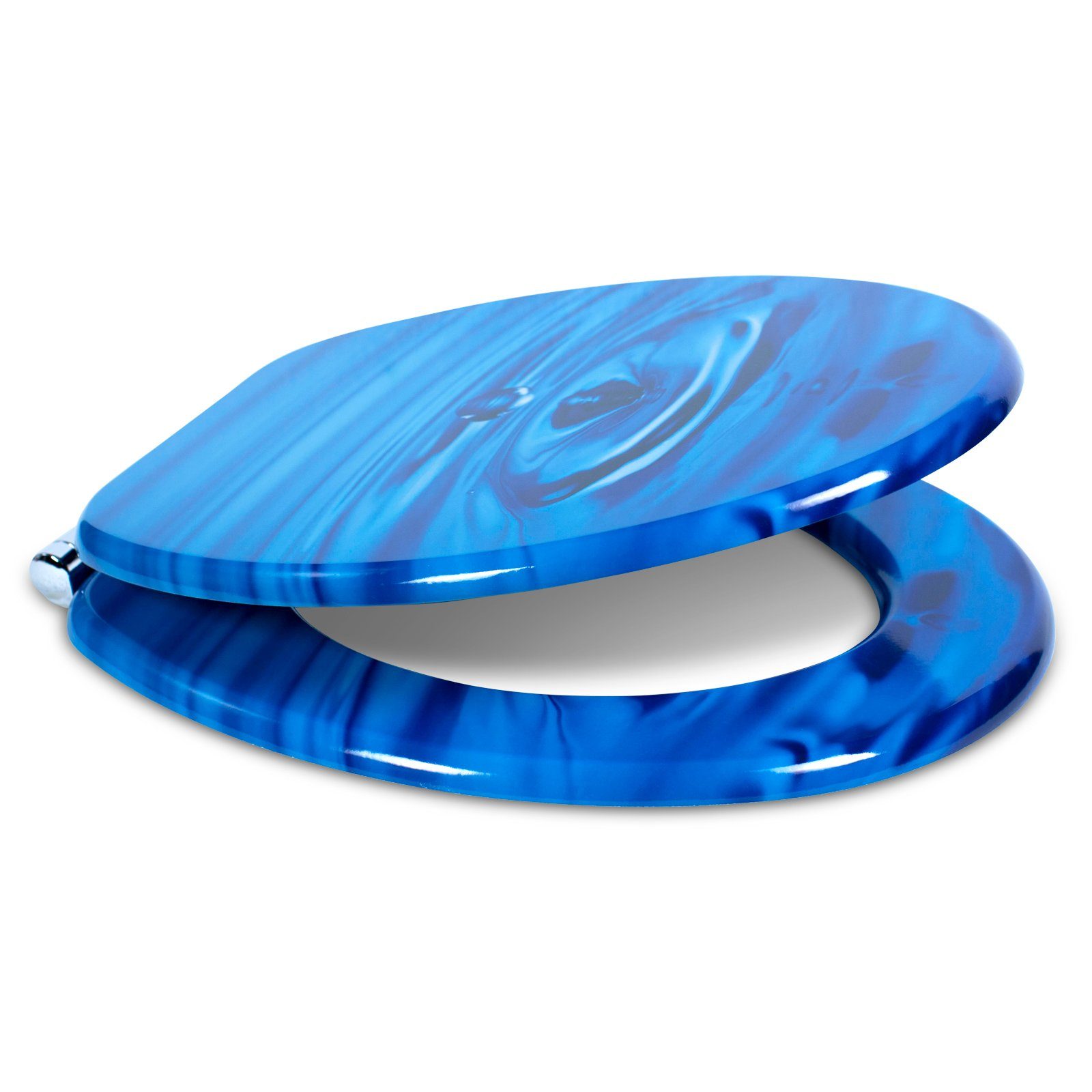 Sanfino WC-Sitz "Waterdrop“ Premium Toilettendeckel mit günstig online kaufen