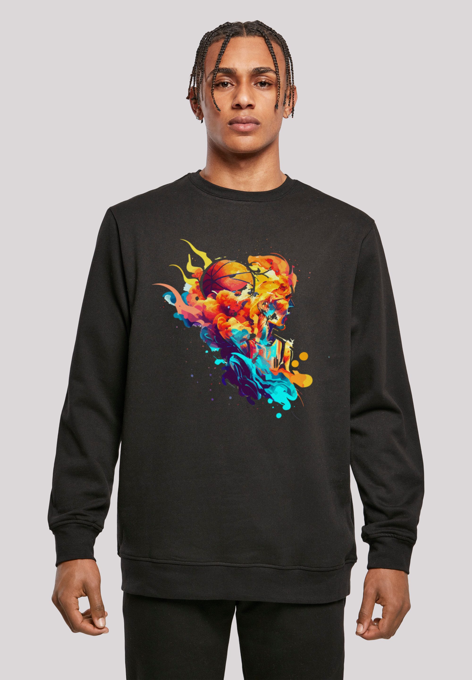 F4NT4STIC Kapuzenpullover "Basketball Sport Player CREW", Print günstig online kaufen
