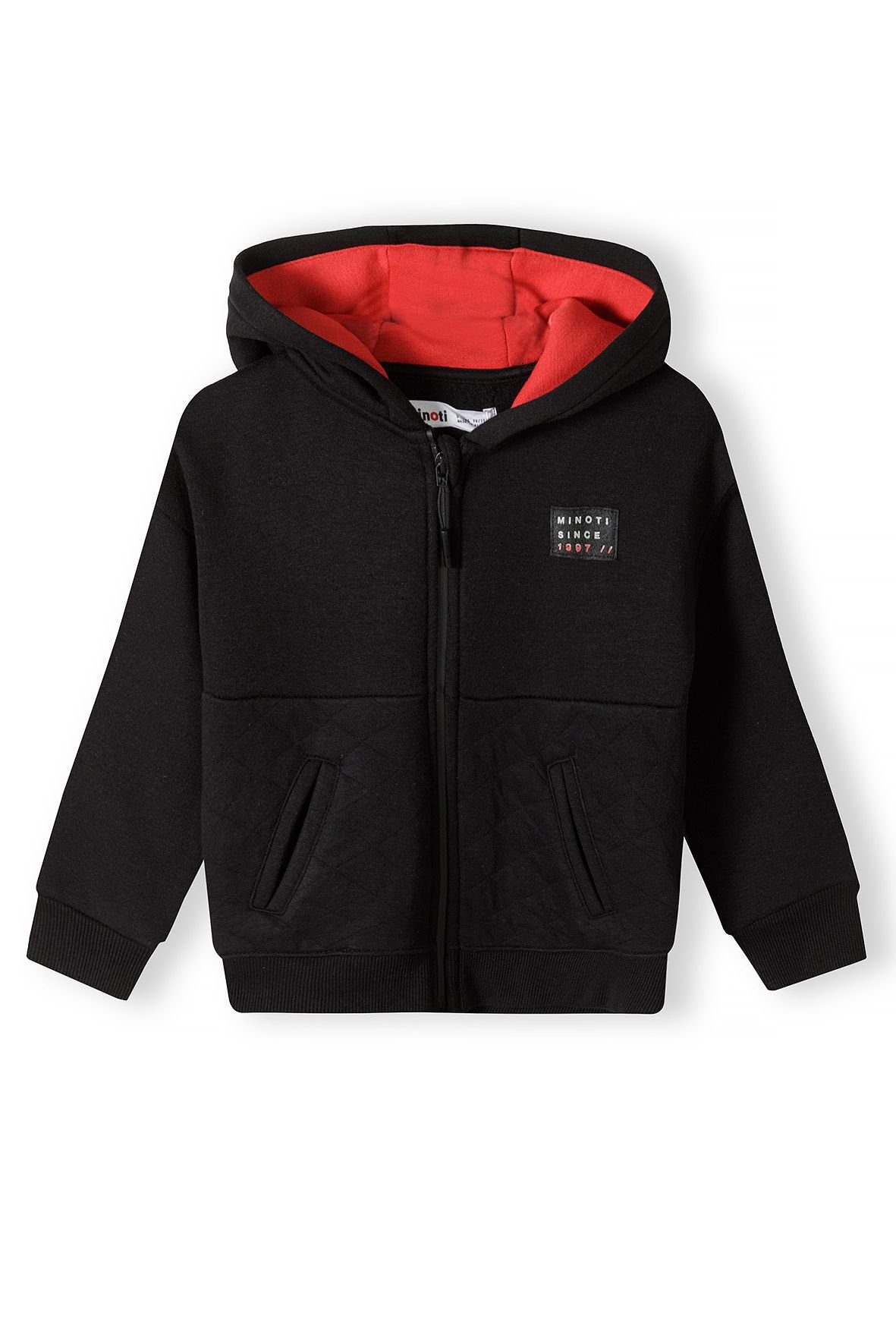 Look Kapuzensweatshirt MINOTI (12m-8y) im gesteppten