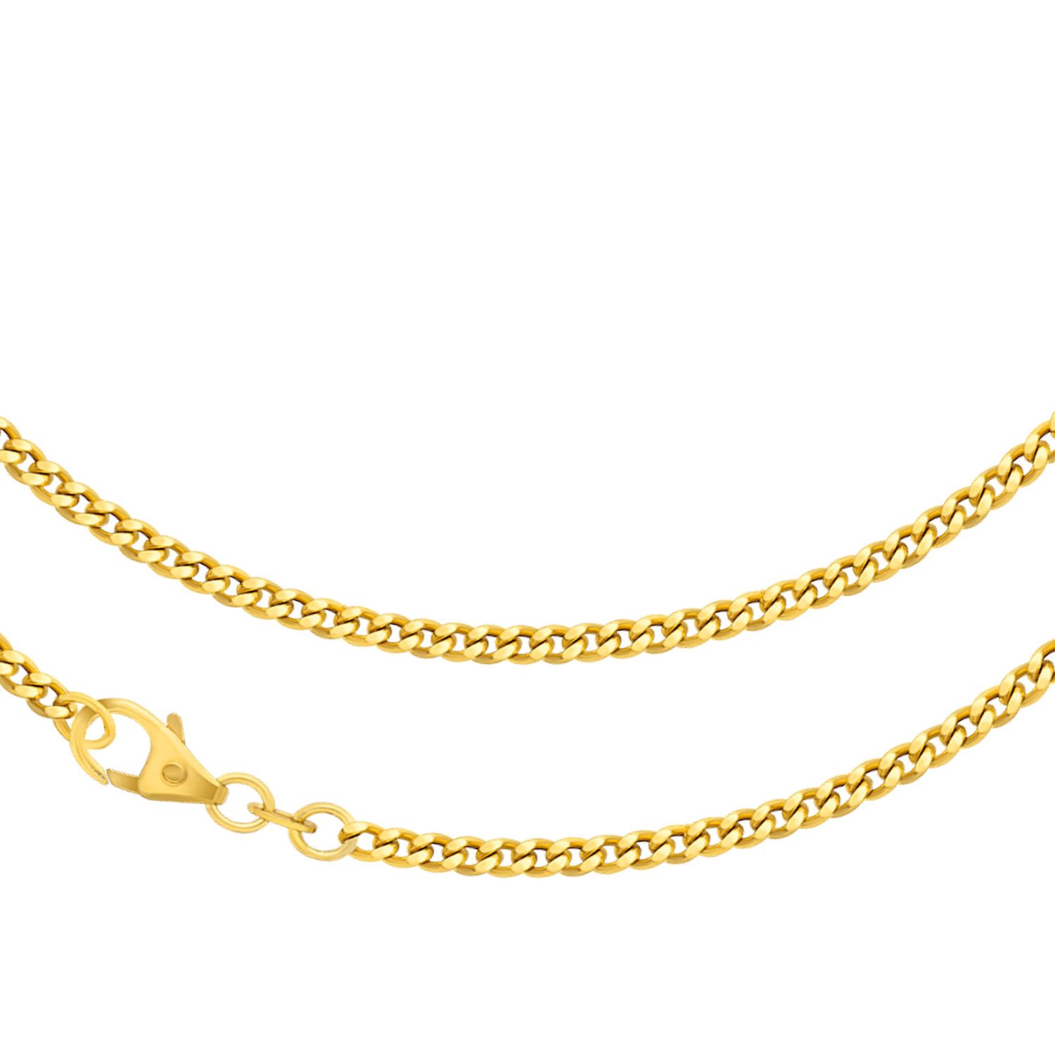 Goldkette JB Collier Panzerkette 2,7 mm 750 Gelbgold 40 - 60 cm