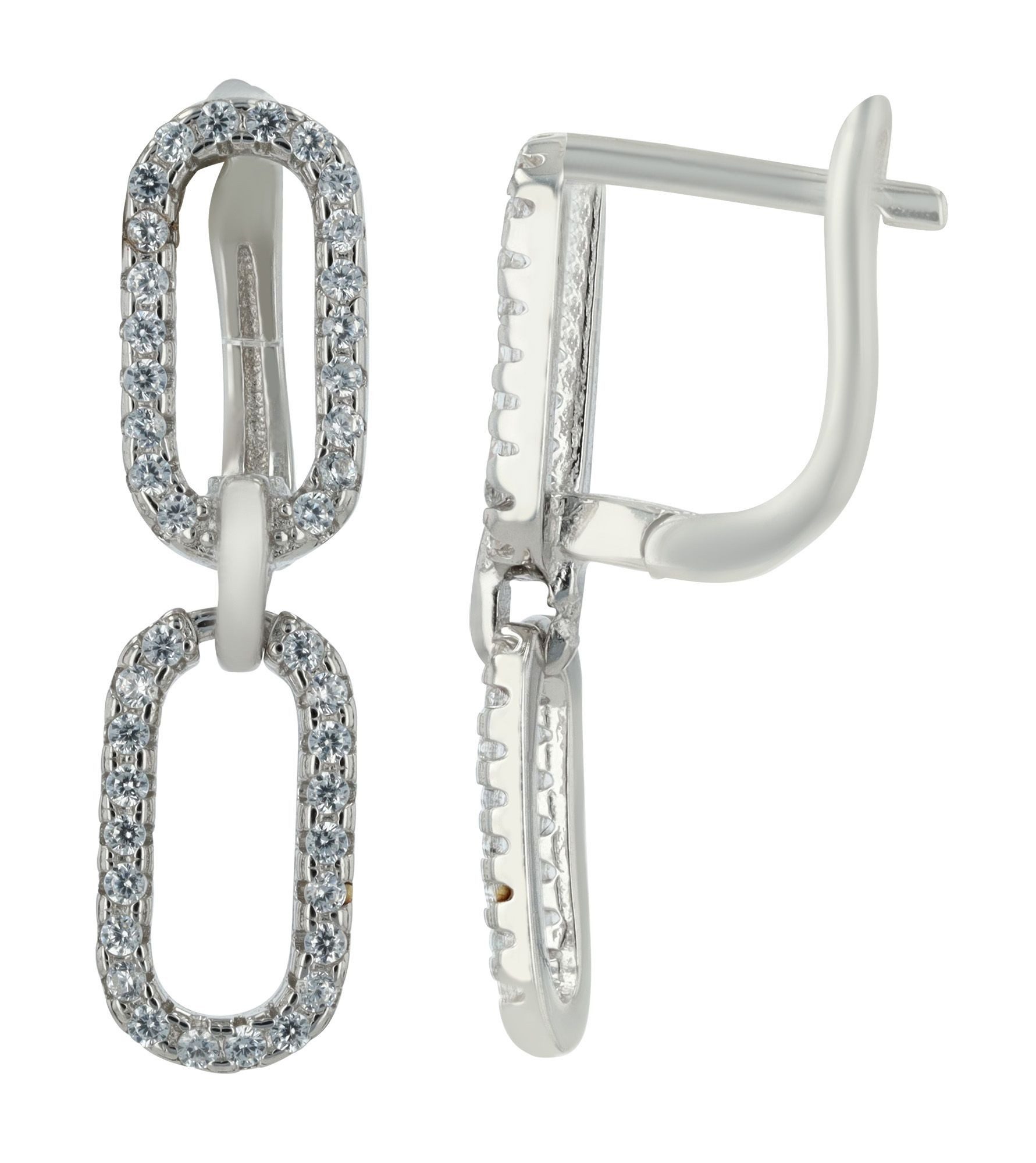 Valentinstagsgeschenk AKZENT Ohrring-Set 5300418 Creolen Ohrringe Silber Damen wasserfest (Paar), silberfarben