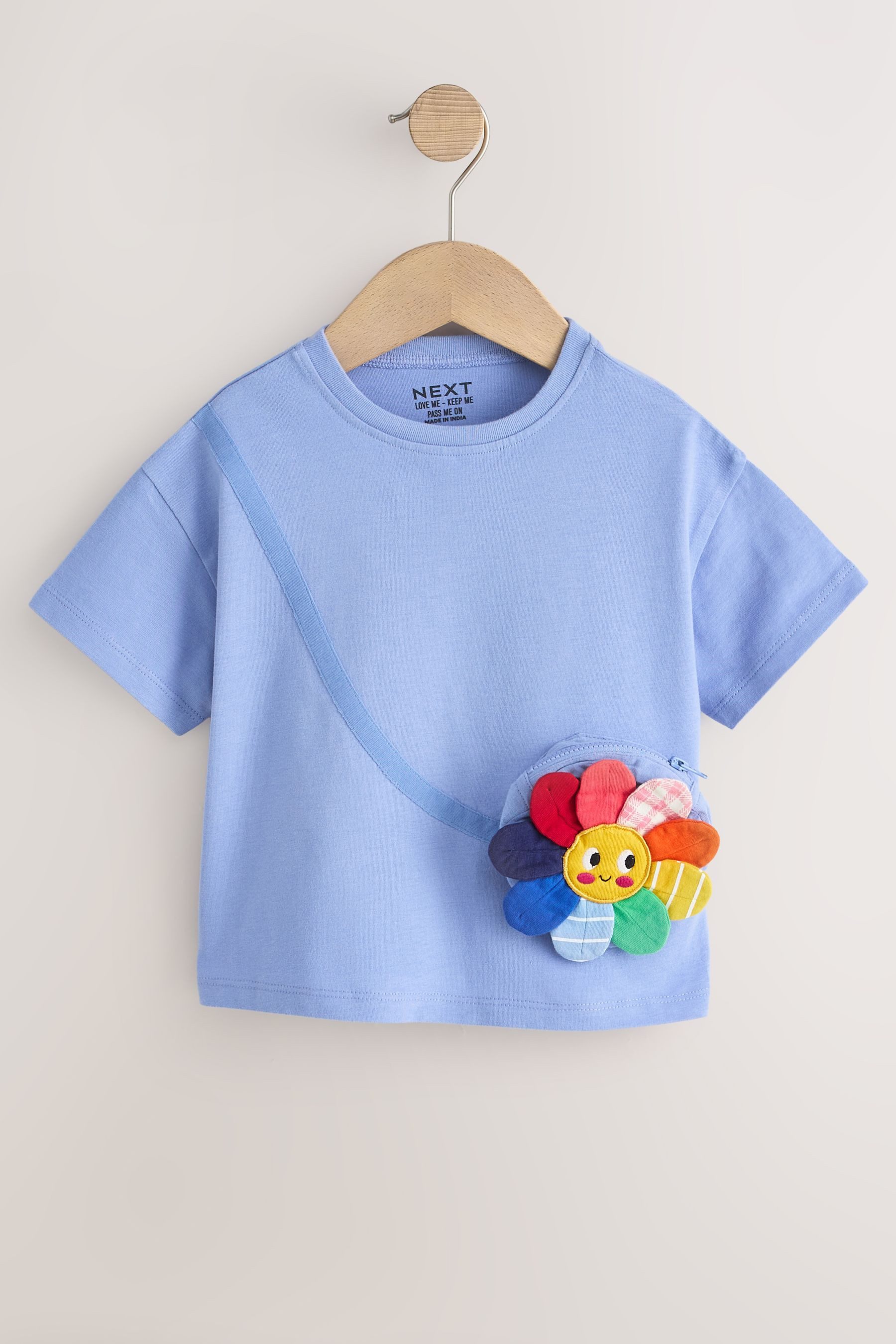 T-Shirt T-Shirt mit Tasche