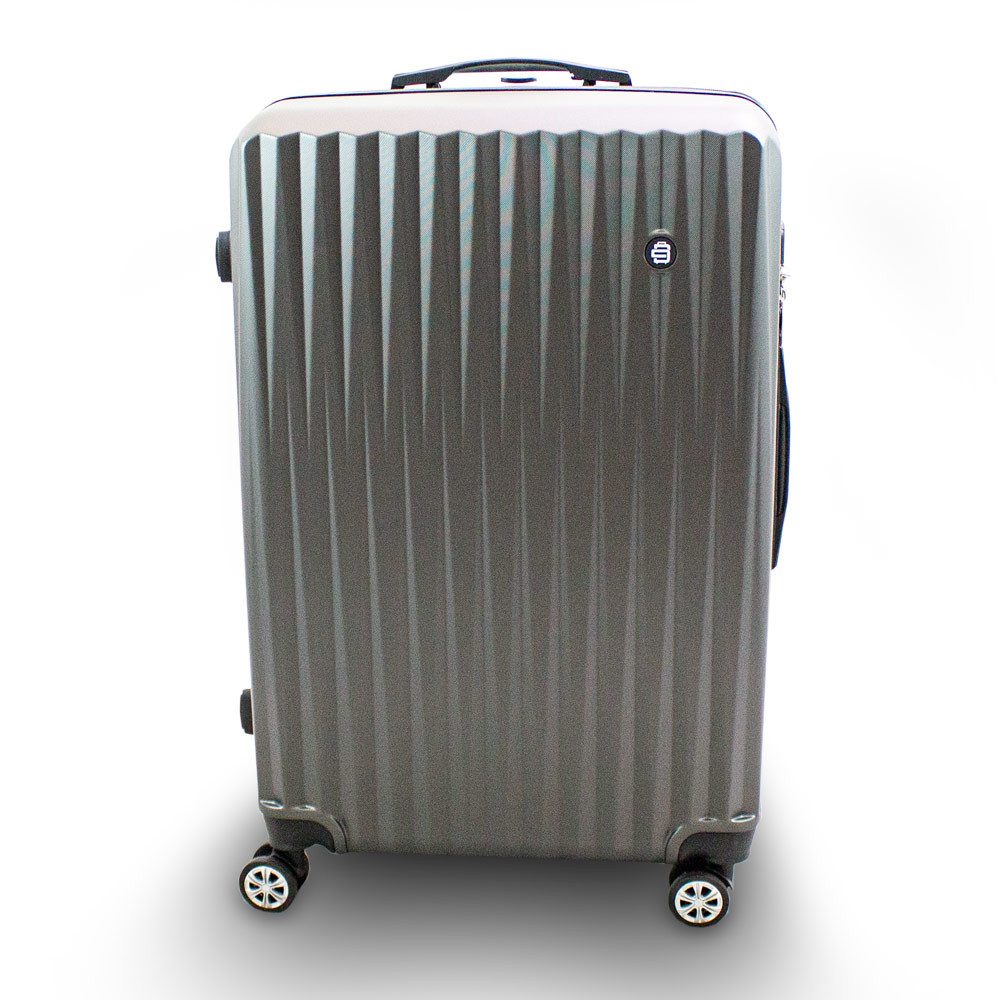 Barut Trolleyset Barut Reisekofferset 2-teilig M + XL Modell General Grau, 4 Rollen, (Spar-Set, 2 tlg., MS-17290)