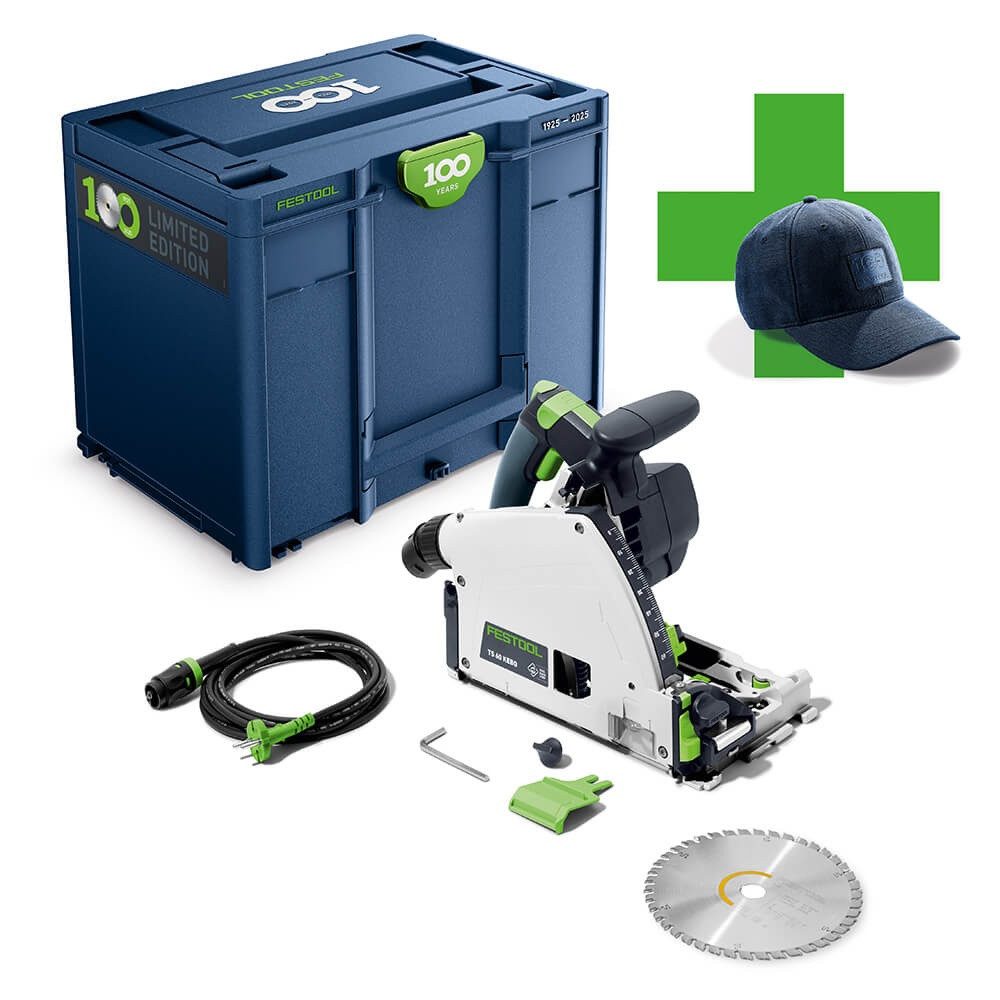 FESTOOL Tauchsäge Festool Tauchsäge TS 60 KEBQ-Plus 100 Jahre Limited Edition