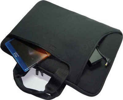 Gravidus Laptoptasche Neopren Notebooktasche Laptoptasche 15,6" mit Reißverschluss & Griff