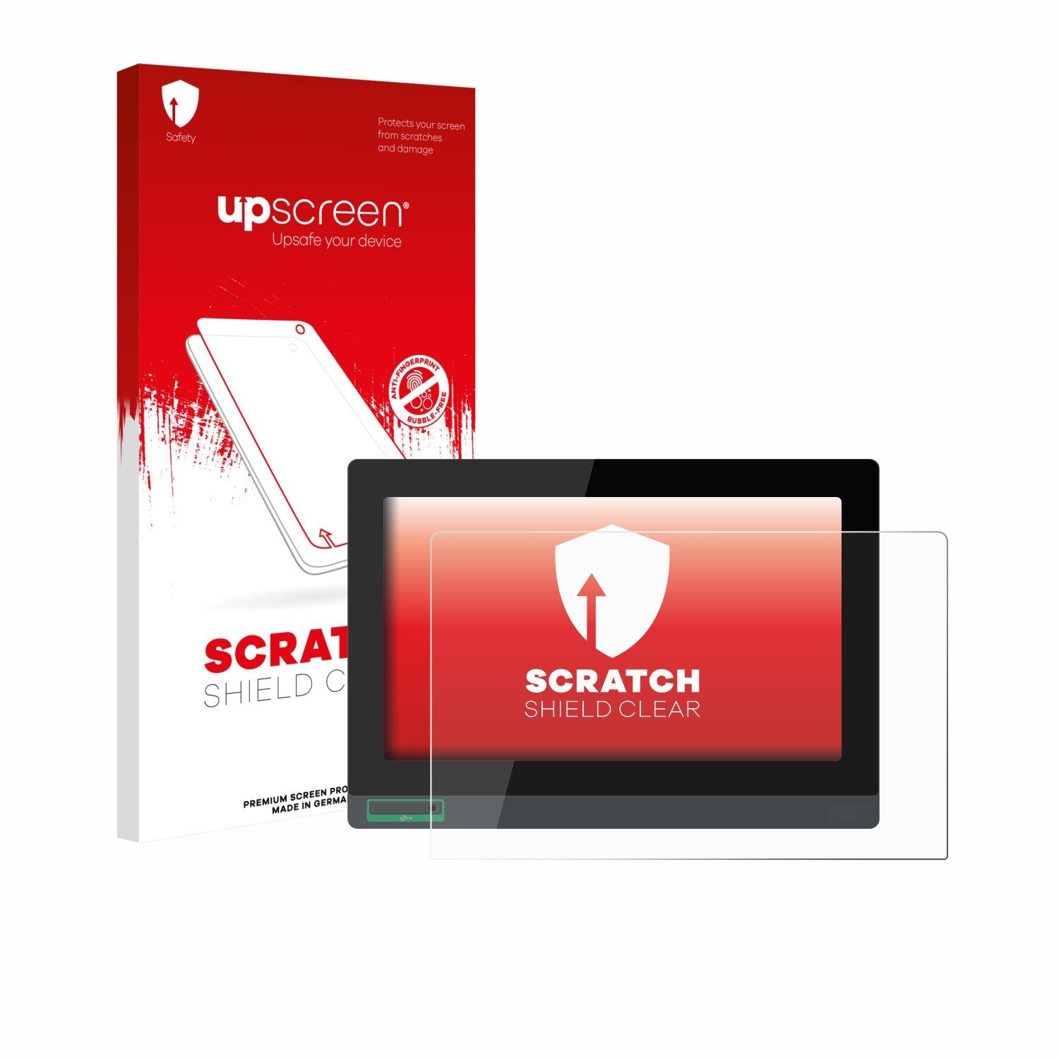 upscreen Displayschutzfolie Schutzfolie für Schneider-electric HMIDT952, Displayschutz Schutz Folie Klar Transparent