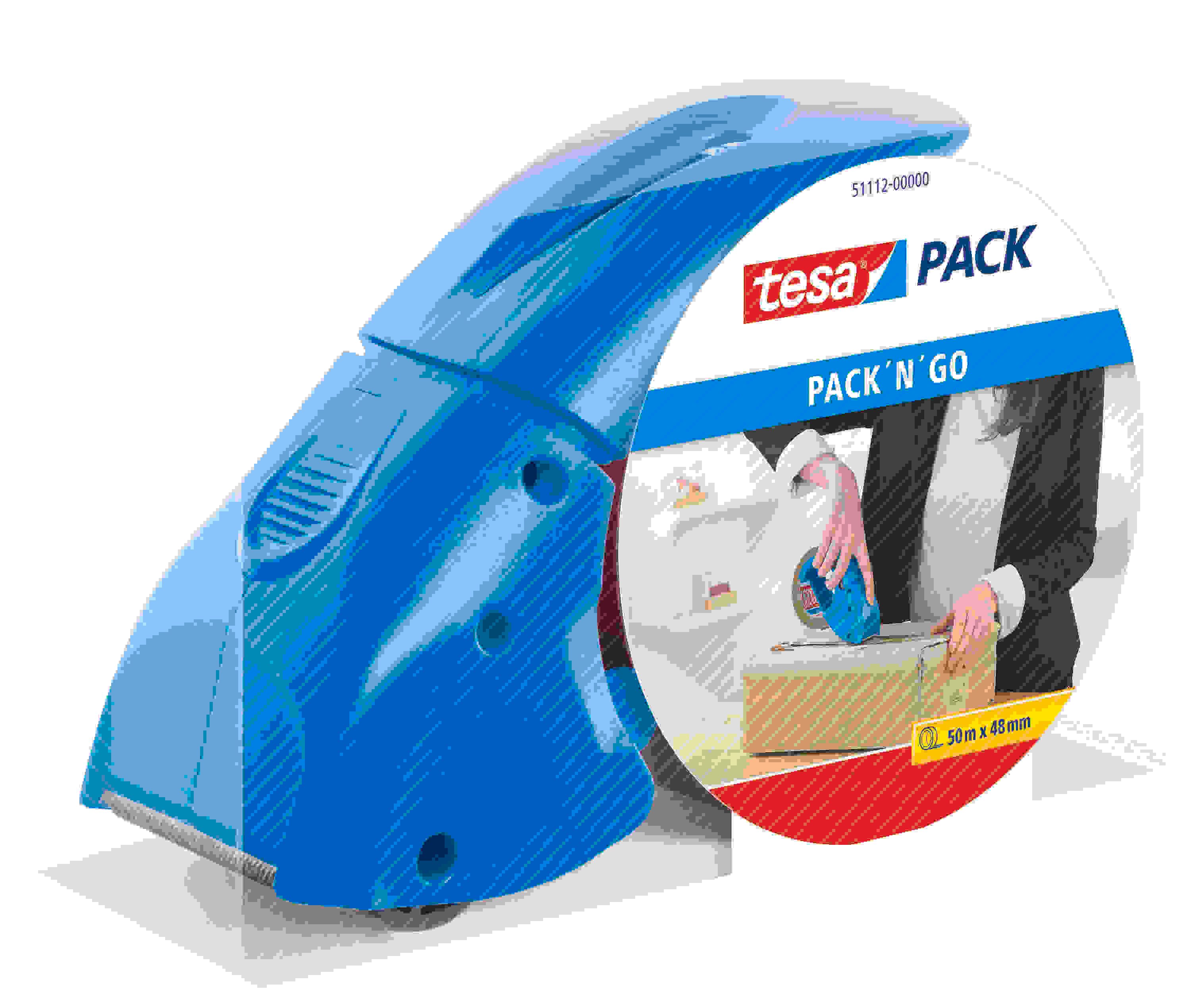 tesa Klebeband tesapack Abroller (Packung, 1-St) günstig online kaufen