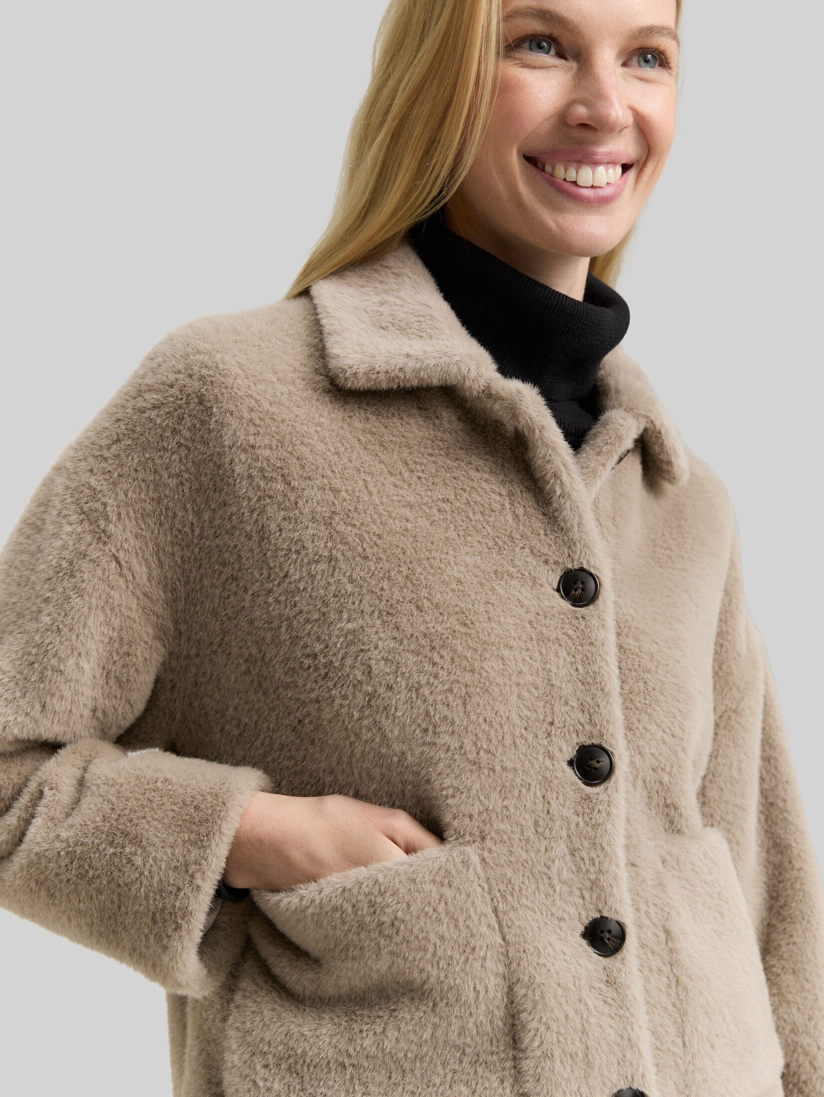 TOM TAILOR Sommerjacke Jacken Teddy Jacke mit Taschen – Bild 4 von 5