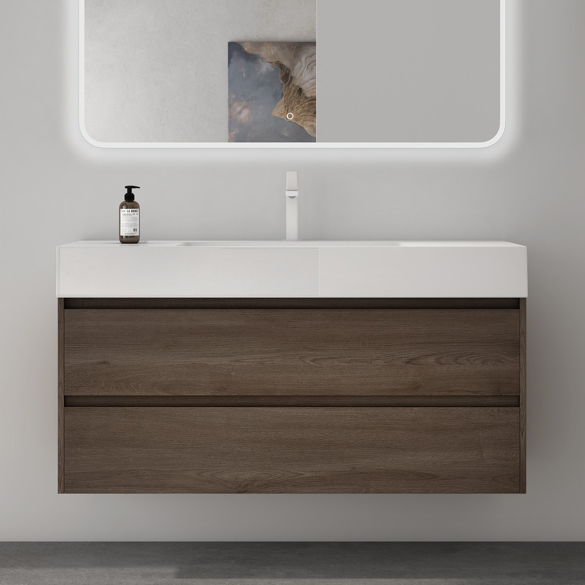 Mai & Mai Badmöbel-Set Badezimmermöbel 120cm günstig online kaufen