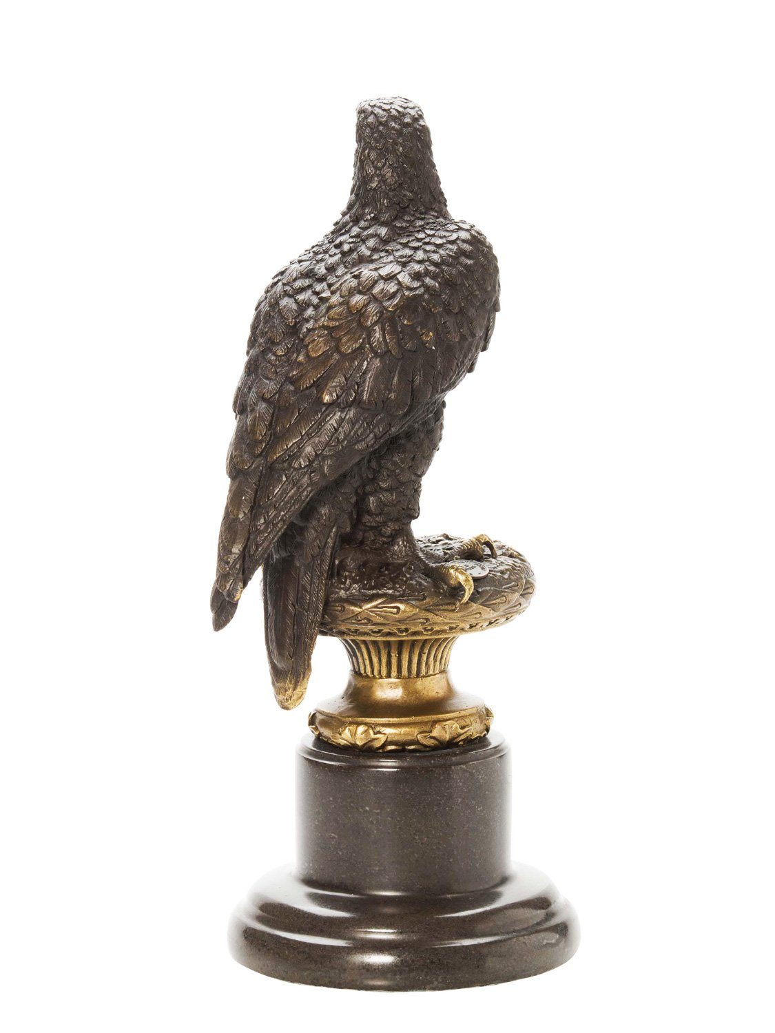 Aubaho Skulptur Bronze Skulptur Thorburn 186 Archibald Figur Adler nach Bronzeskulptur