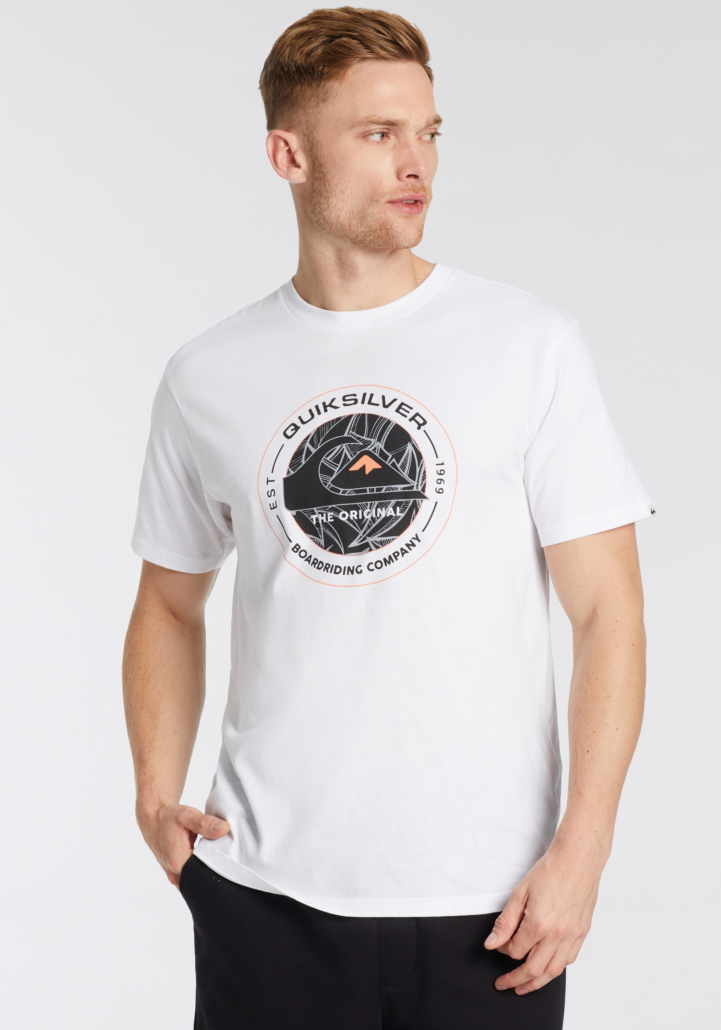Quiksilver T-Shirt FLYING DISC UNDERTO SHORT günstig online kaufen