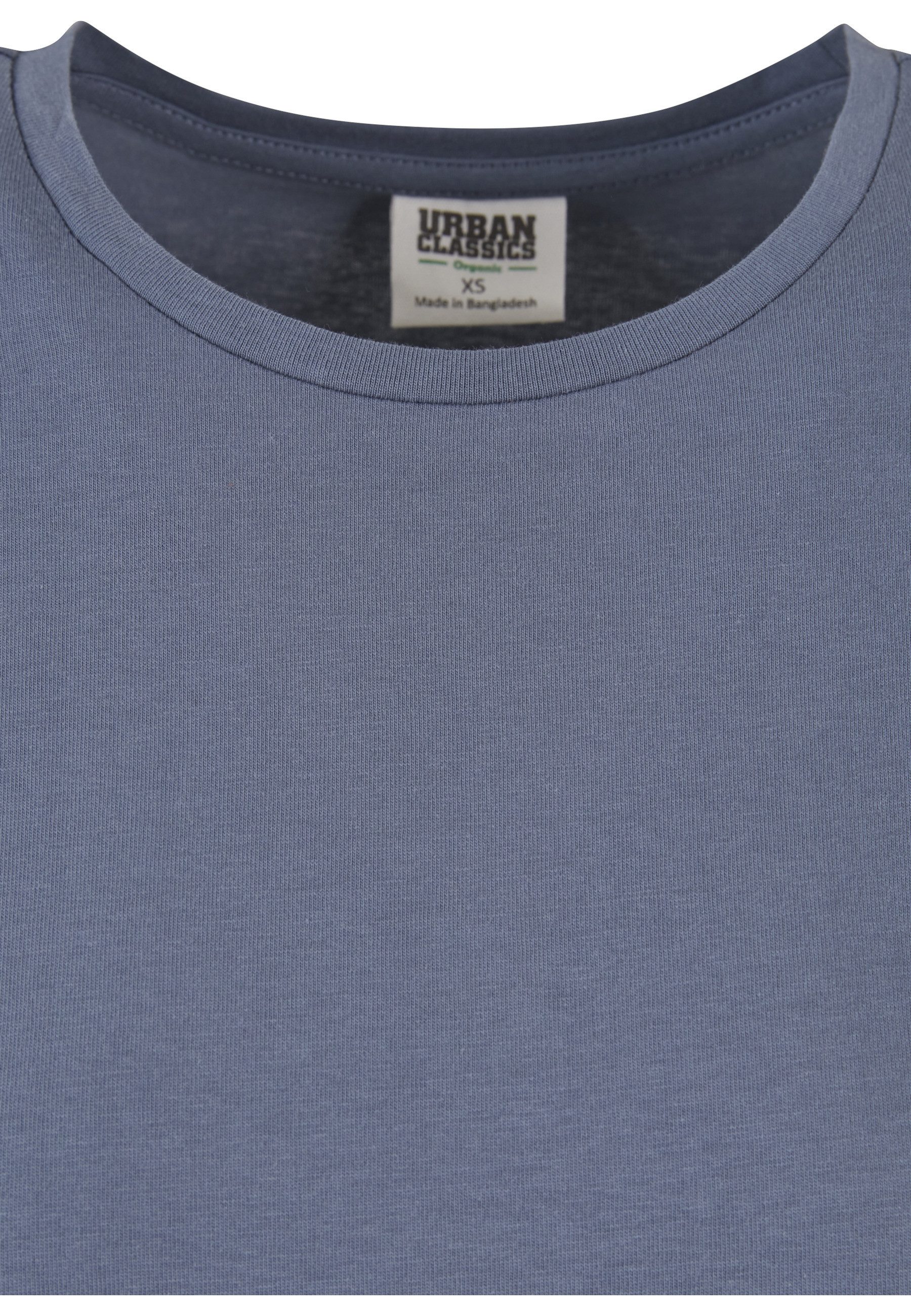 URBAN CLASSICS A-Linien-Kleid Urban Classics Damen Ladies Organic Empire Valance Tee Dress (1-tlg)
