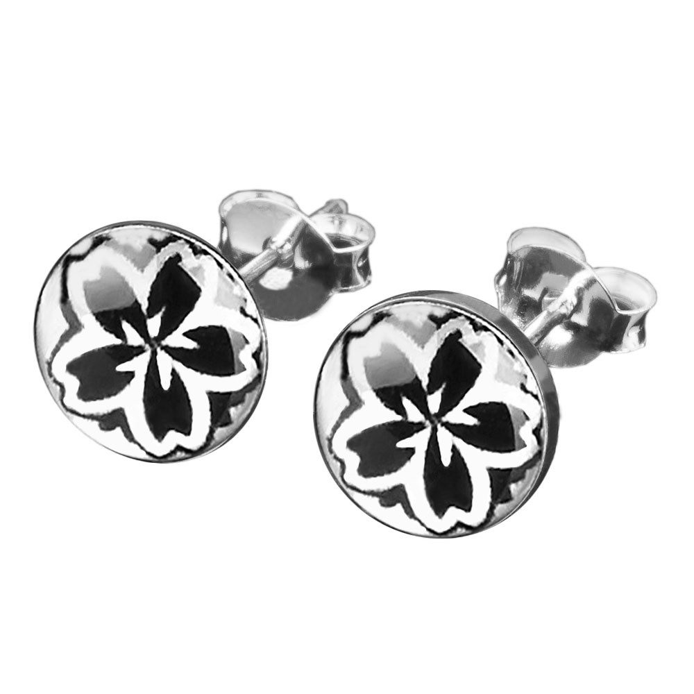 viva-adorno Paar Ohrstecker Damen Ohrringe rund günstig online kaufen