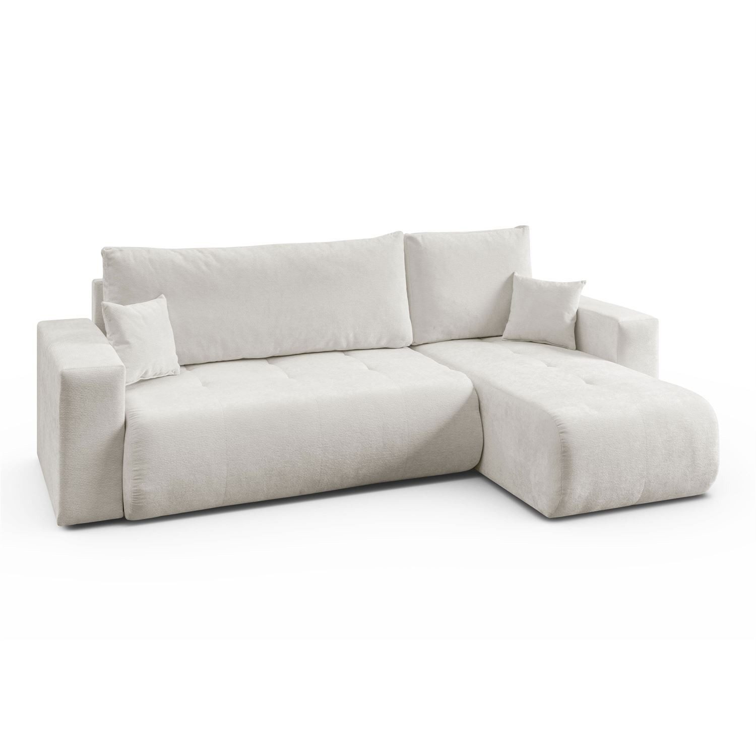Lookway Ecksofa CLOUD mit Bettfunktion und Bettkasten, mit Bettfunktion und Bettkasten
