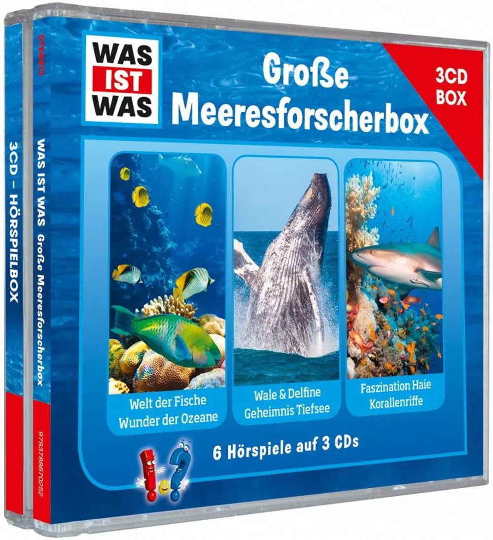 Hörspiel Was ist was Hörspielbox: Meeresforscher-Box