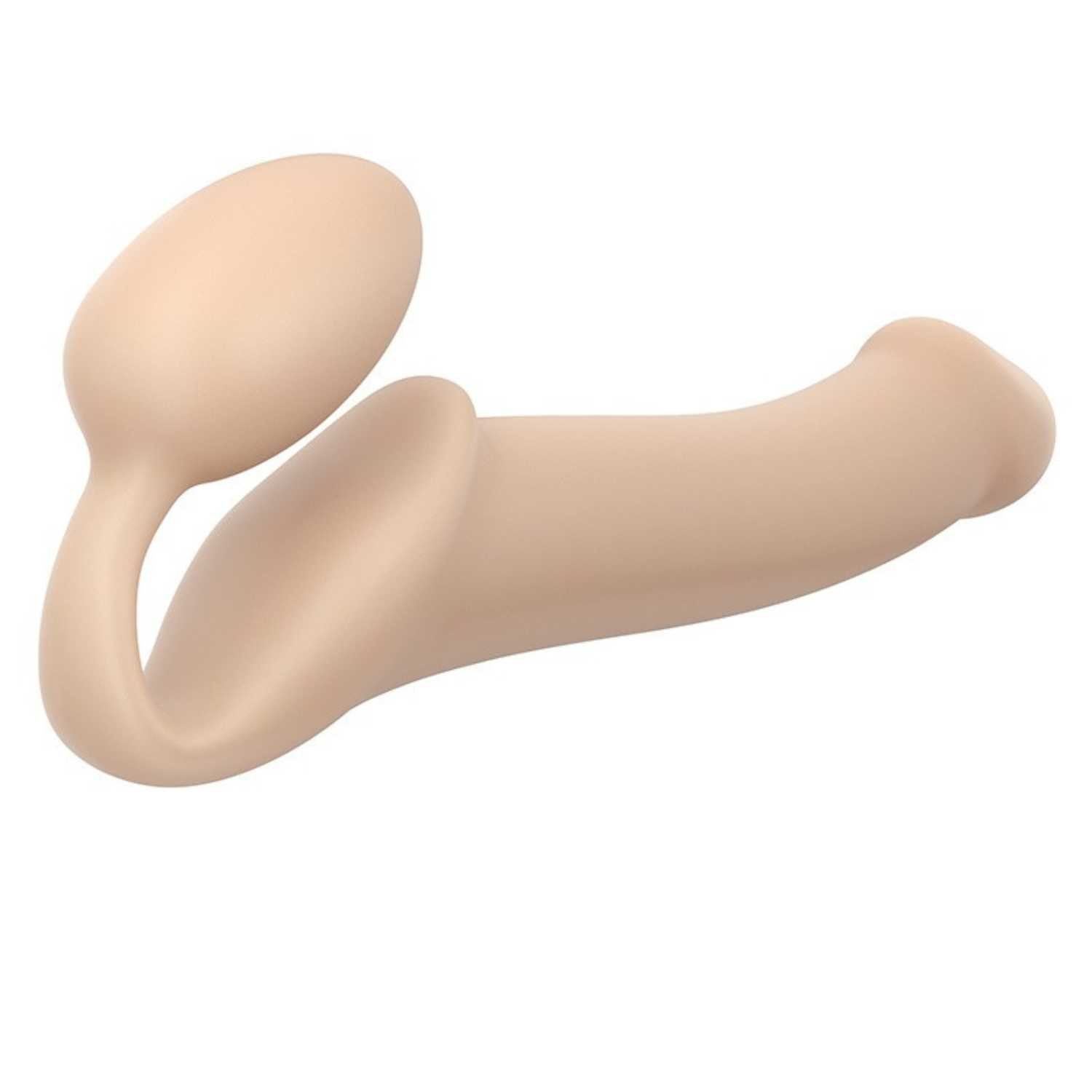 strap-on-me® Strap-On-Me L Dildo Strapon natur Strapless Strap-on-Dildo