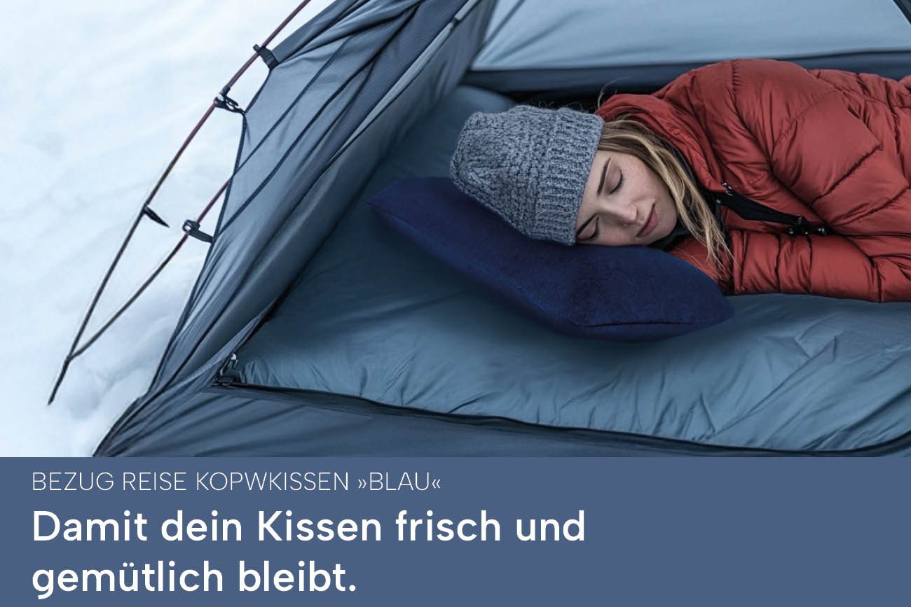 casimum Kissenbezug Schonbezüge für Reise-Nackenkissen SUPER TRAVEL - BLAU, günstig online kaufen