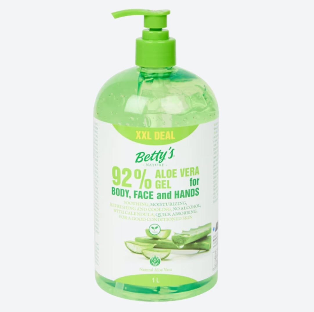 Spectrum Gesichtsreinigungsgel Betty's Nature Aloe Vera-Gel 1 Liter