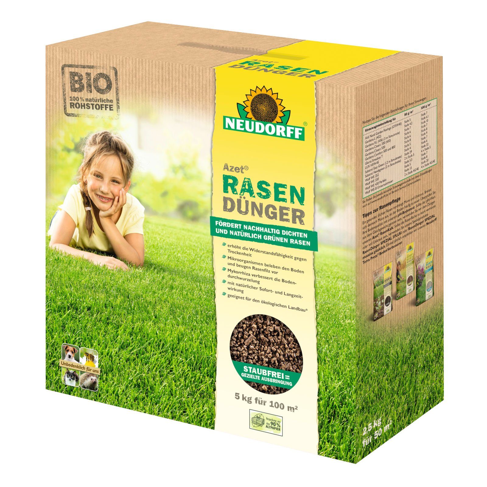 Rasendünger Azet RasenDünger 5 kg