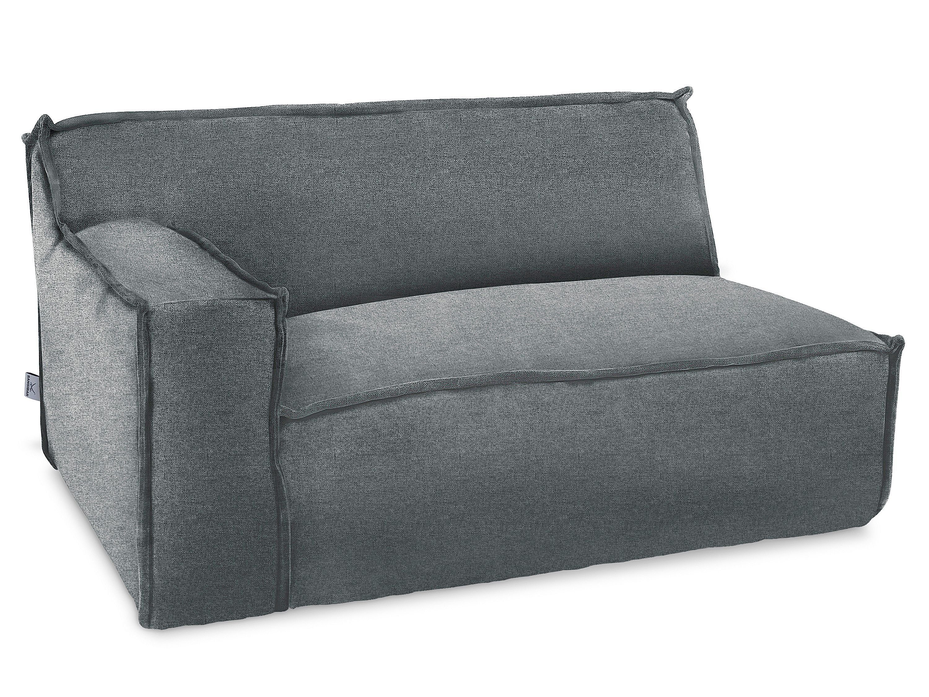 SANSIBAR Living Sofa Sitzelement, Sitzelement SANSIBAR RANTUM (BHT 145x79x110 cm) BHT 145x79x110 cm grau grau 21