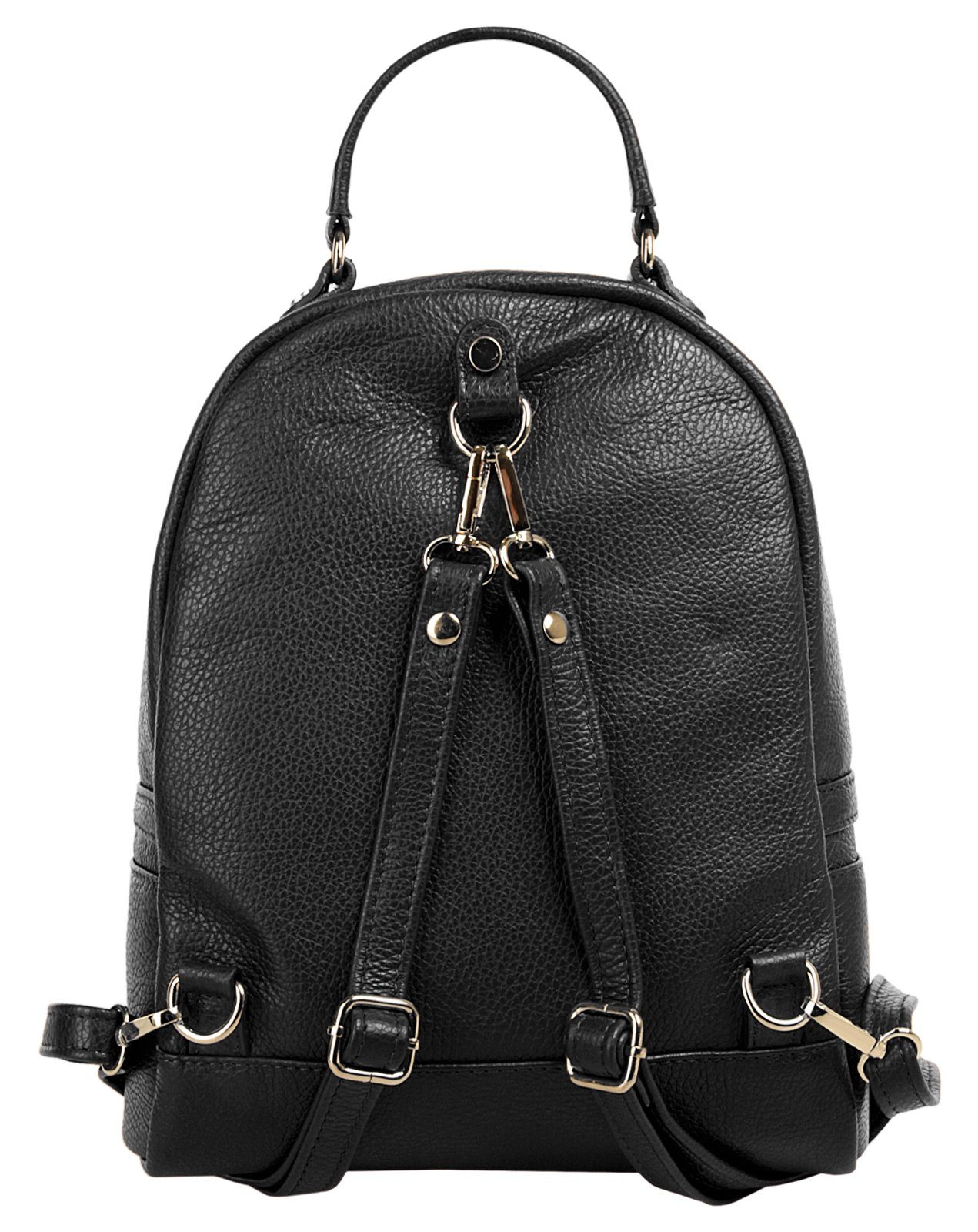 Samantha Look Cityrucksack, echt Leder, Made in Italy