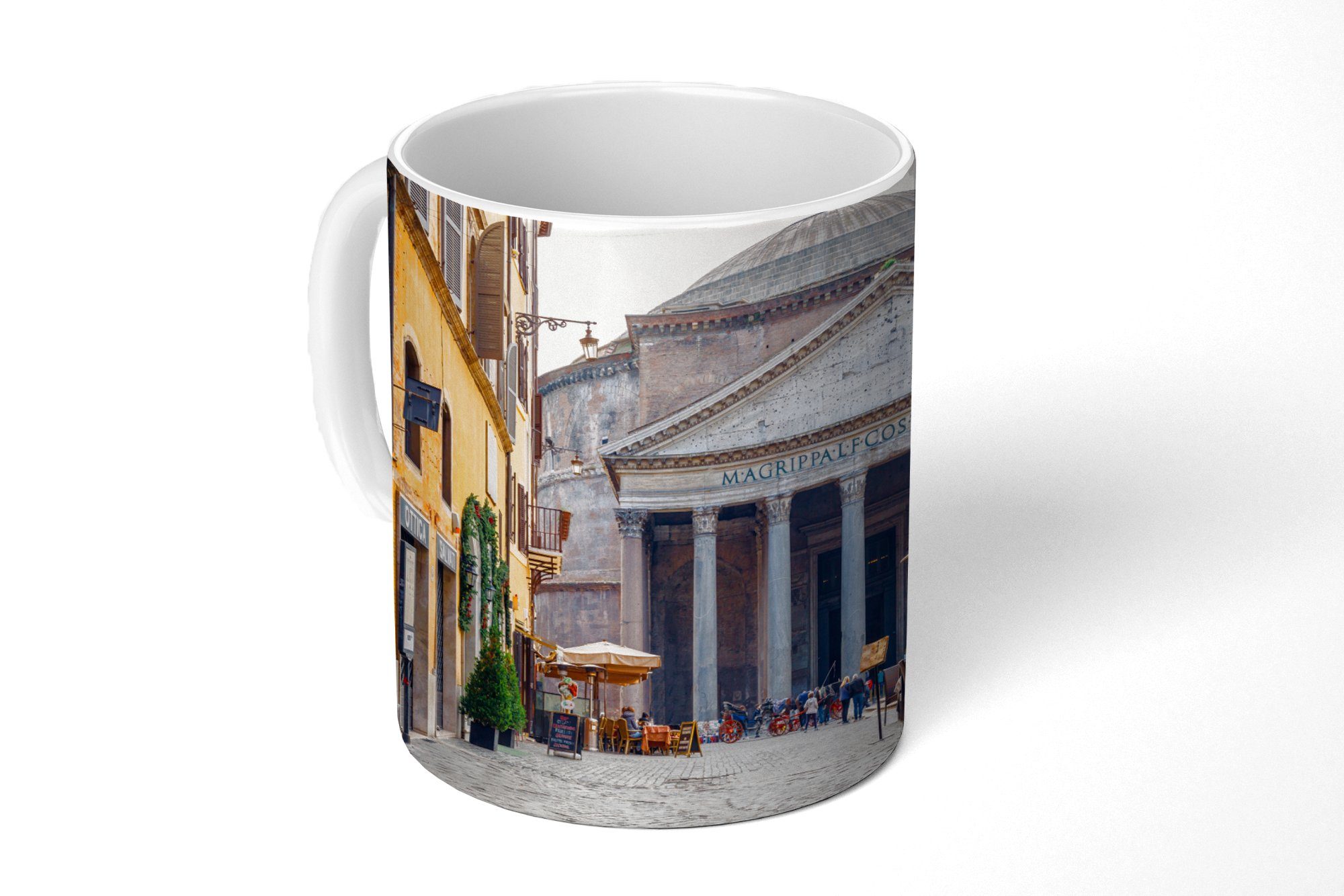 MuchoWow Tasse Italien - Rom - Bauwerke, Keramik, Kaffeetassen, Teetasse, Becher, Teetasse, Geschenk