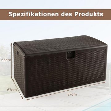 KOMFOTTEU Aufbewahrungsbox Deckenbox, 454L, für Spielzeug Gartengeräte