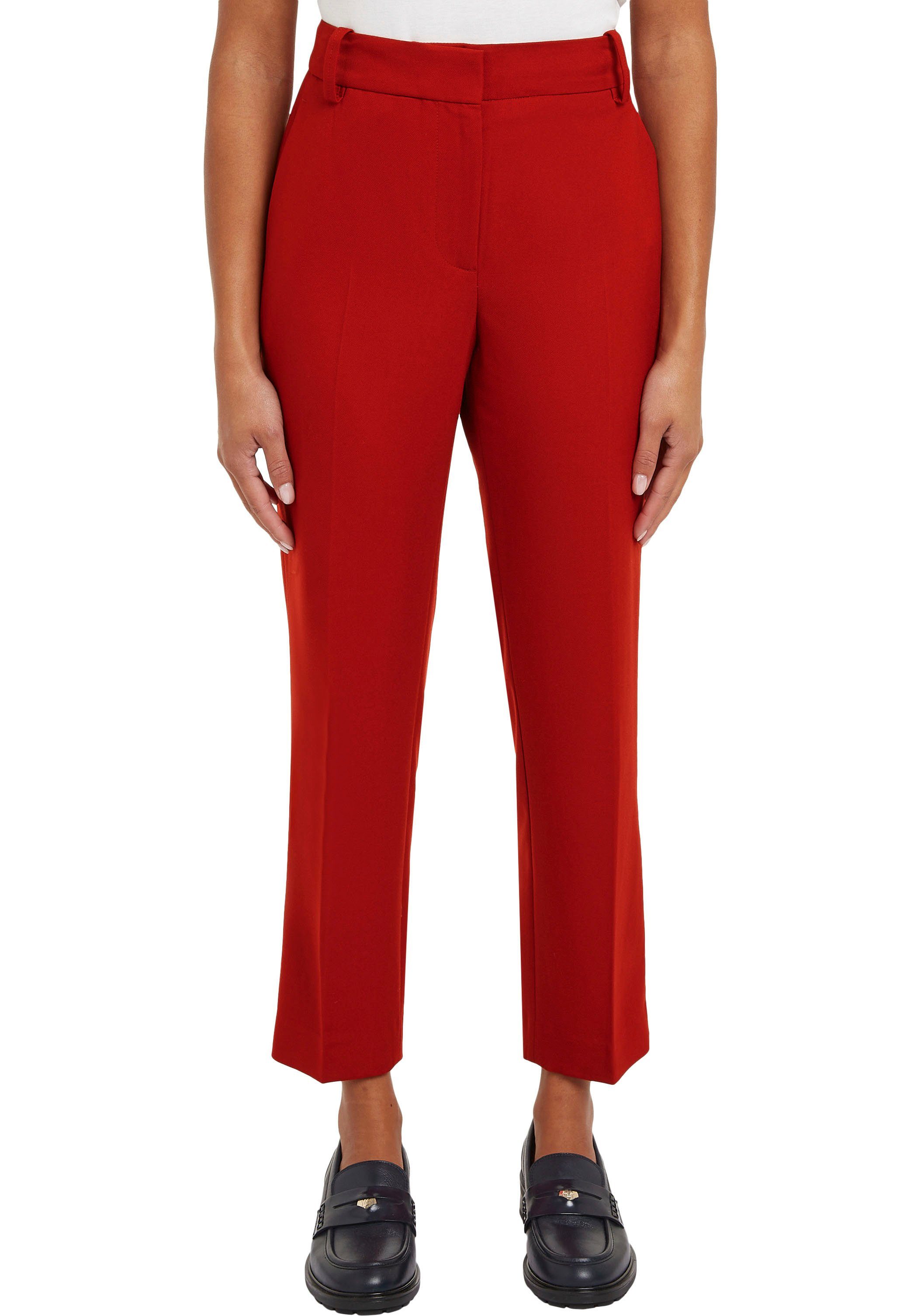 Tommy Hilfiger Webhose MD CORE SLIM STRAIGHT PANT mit Bügelfalten günstig online kaufen