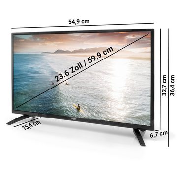 Xoro HTL 2477 LCD-LED Fernseher (24 Zoll, Full HD, Smart-TV)