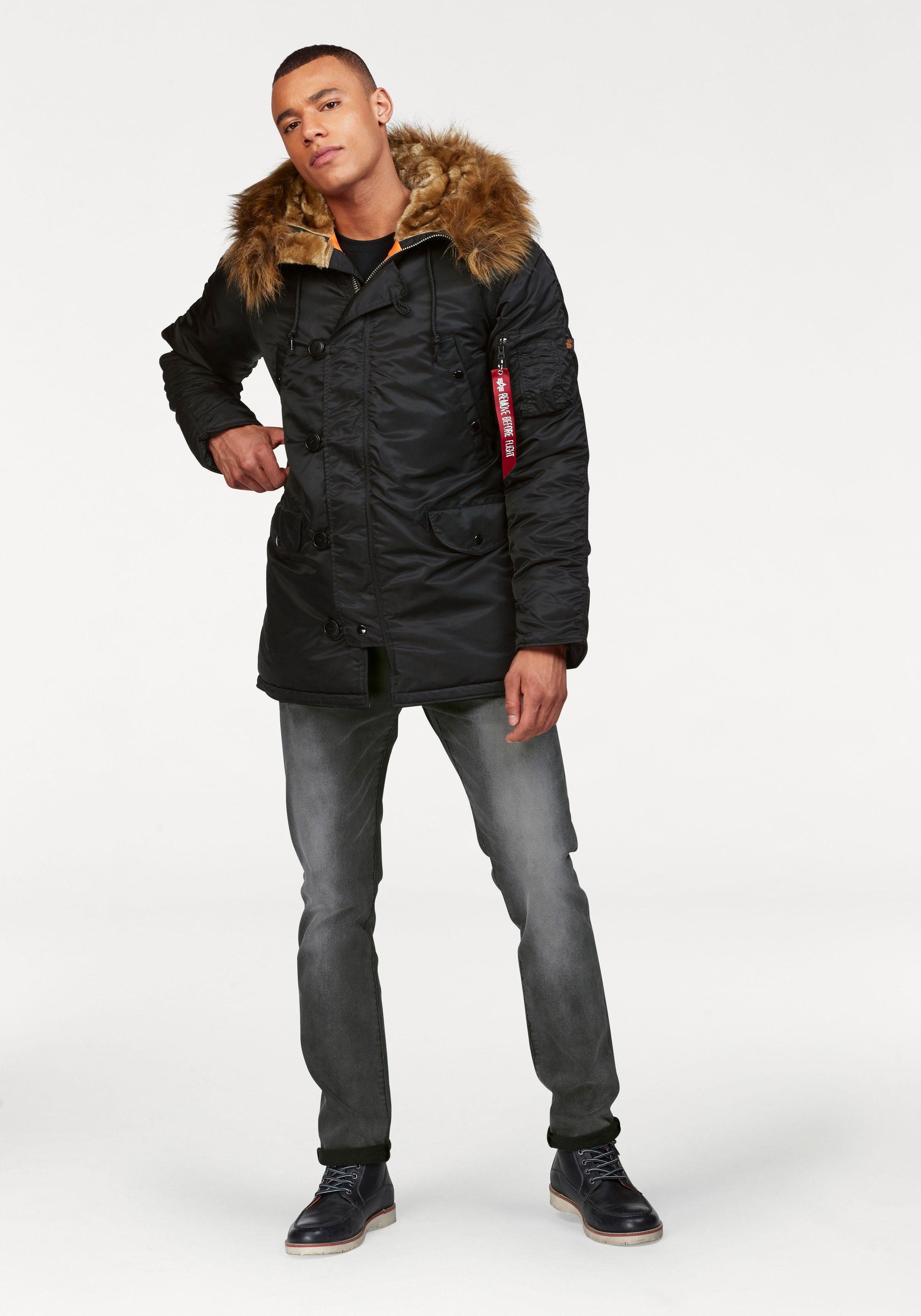Alpha Industries Parka N3B VF 59 mit abnehmbarem Kunstfellkragen – Bild 4 von 5