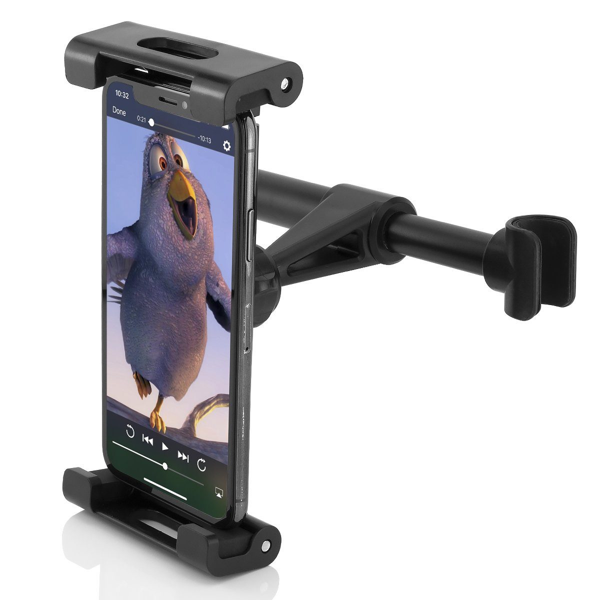 MidGard Tablet-Halterung universal Auto-Halterung für Smartphones und Tablet PCs 4,4-11 Zoll