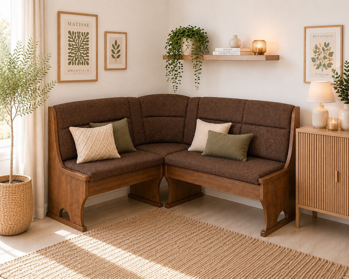 moebel-direkt-online Eckbank Eckbank mit Stauraum. Schenkelmaße 125x165 cm