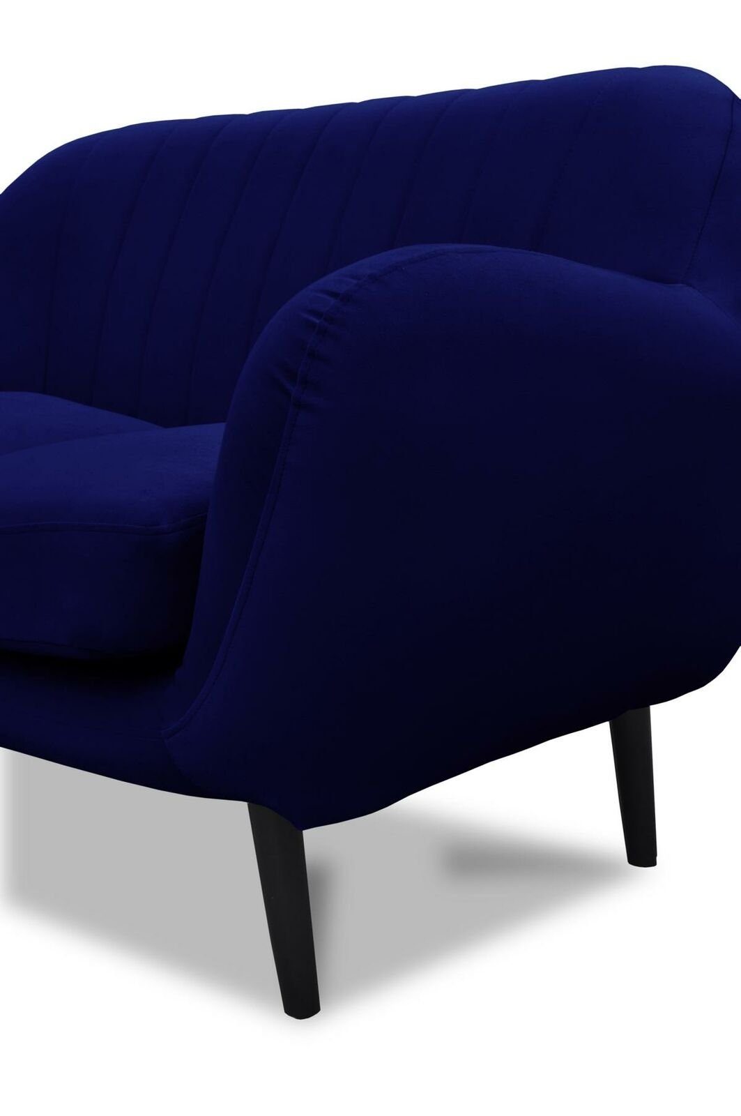 JVmoebel Sofa Blaue Polster Couchgarnitur Made Sofagarnitur, in 3+2+1 Europe Sitzer Möbel Polster