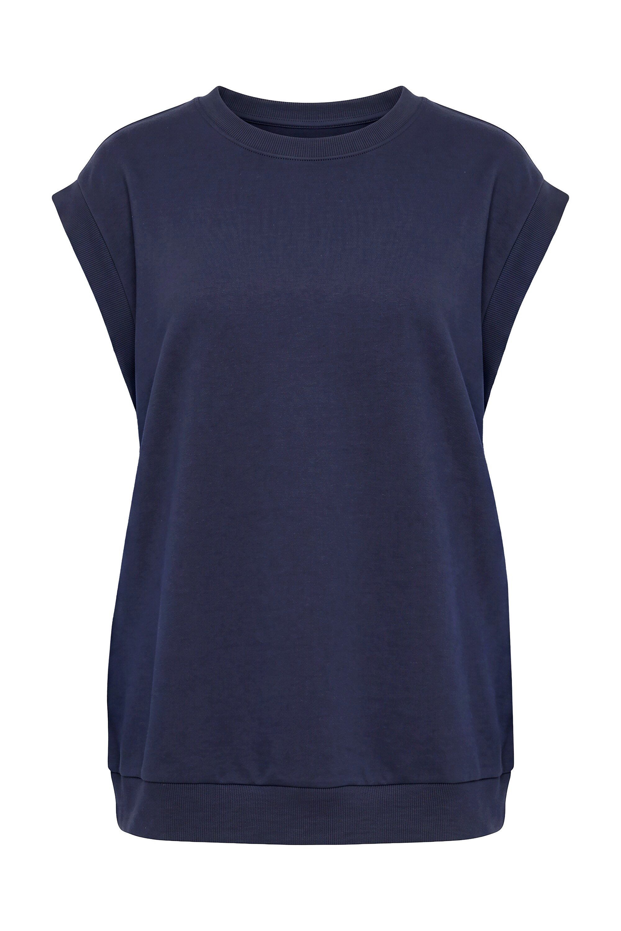 MIAMODA Sweatshirt Sweatshirt Boxy Fit Blusenärmel aus Web – Bild 2 von 3