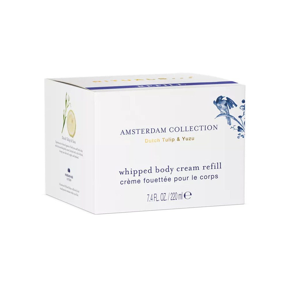 Rituals Körpercreme Rituals Amsterdam Whipped Body Cream Refill 220 ml, 1-tlg., Refill Körpercreme mit Tulpe und Yuzu