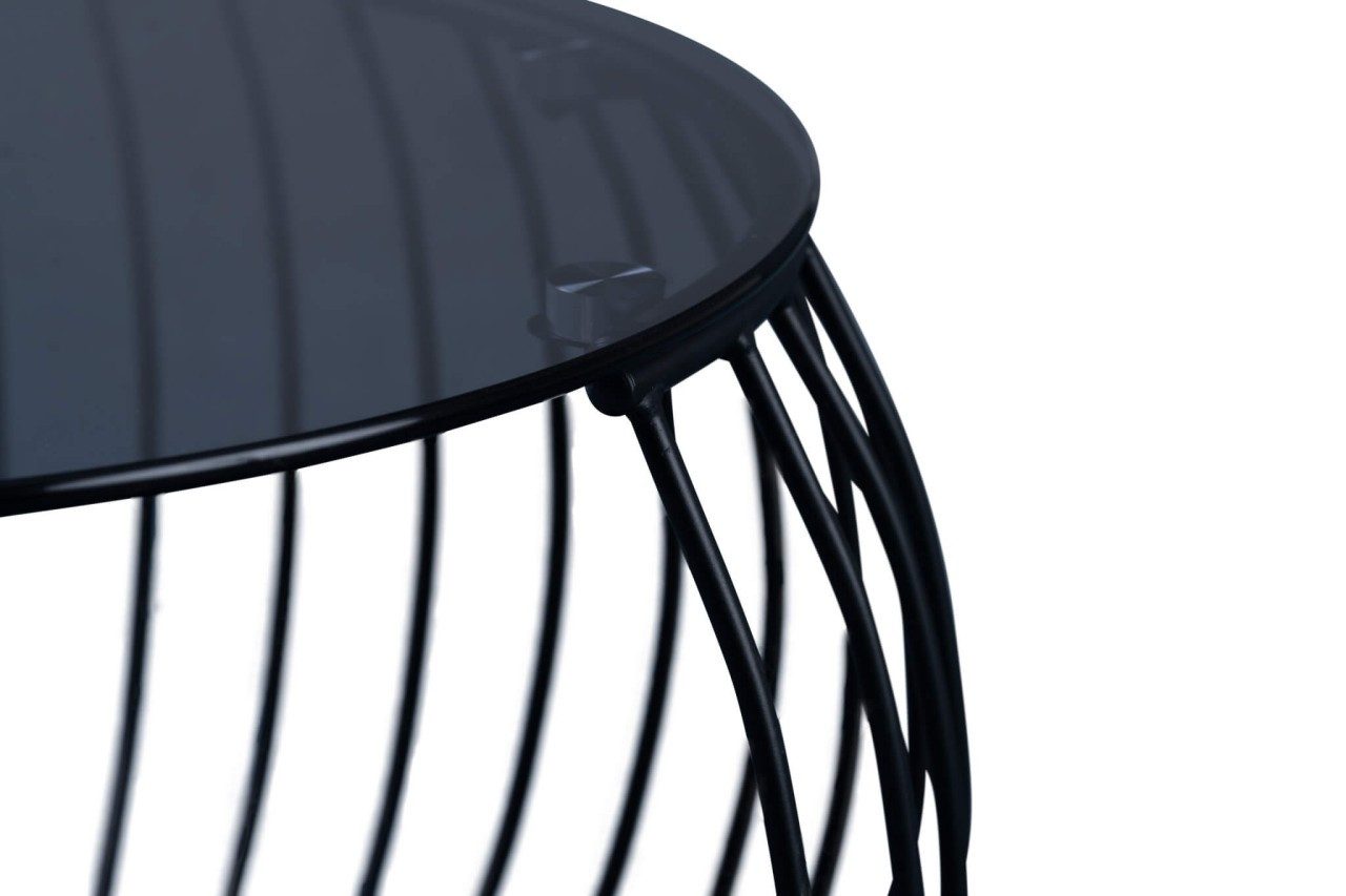tinkaro Couchtisch Shanghai 2 Metall schwarz (1-St)