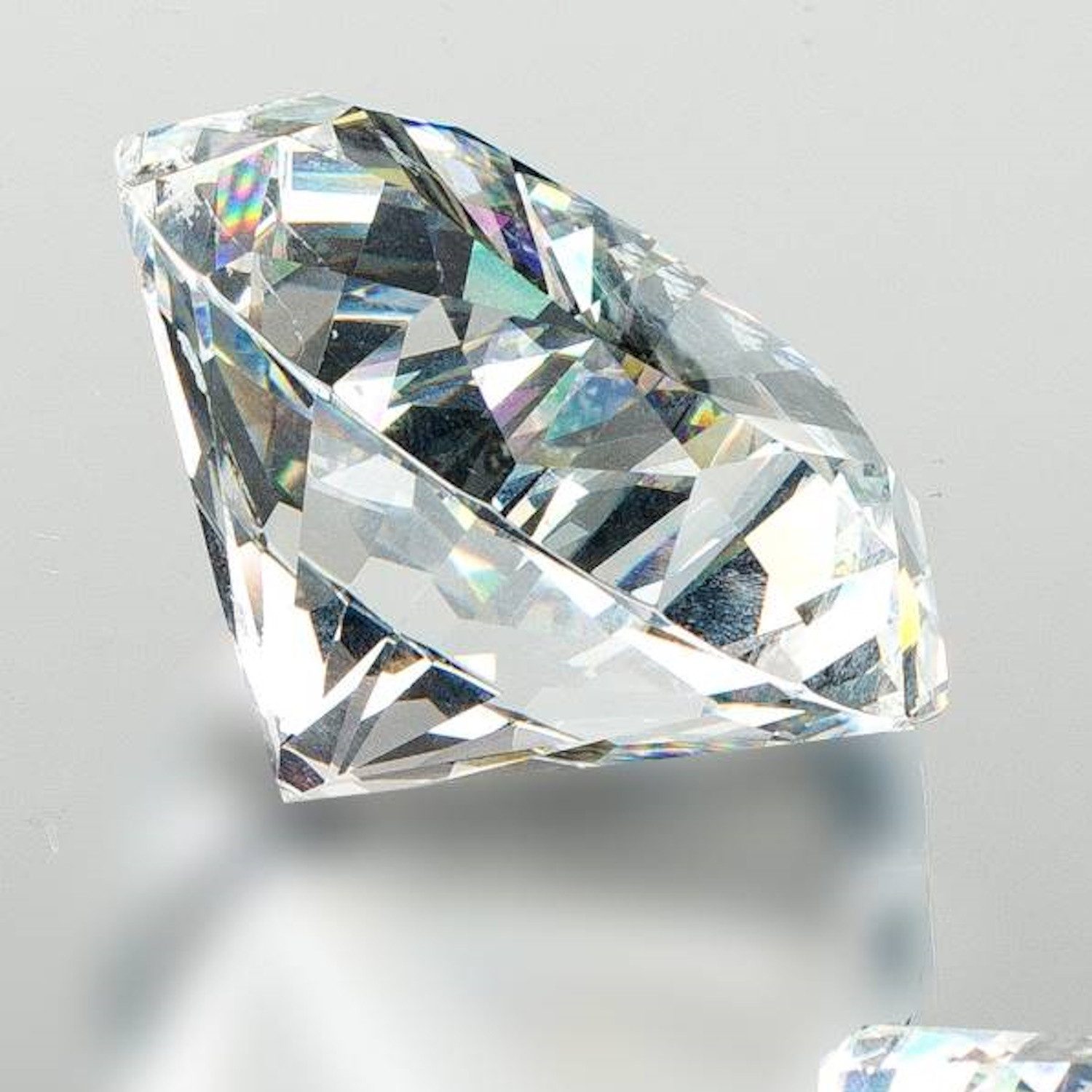 formano Dekoobjekt Klassik, Höhe: cm, Farbe: Transparent, Motiv: Diamant