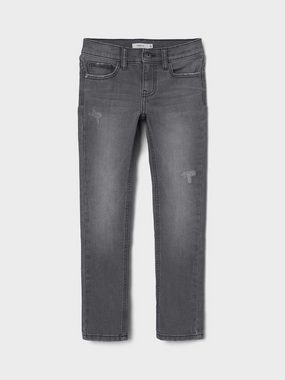 Name It Regular-fit-Jeans Slim Fit Denim Jeans NKMSILAS 5498 in Grau