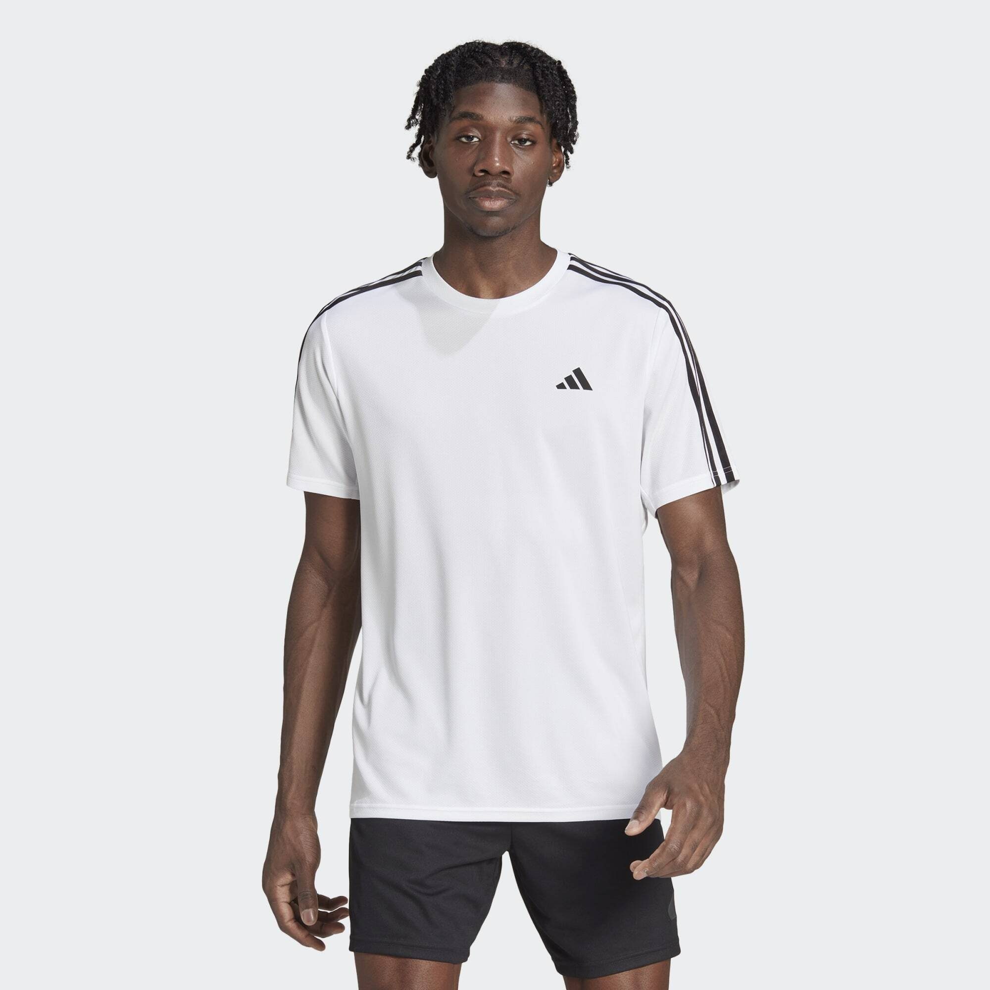 adidas Performance Trainingsshirt TRAIN ESSENTIALS 3-STREIFEN günstig online kaufen