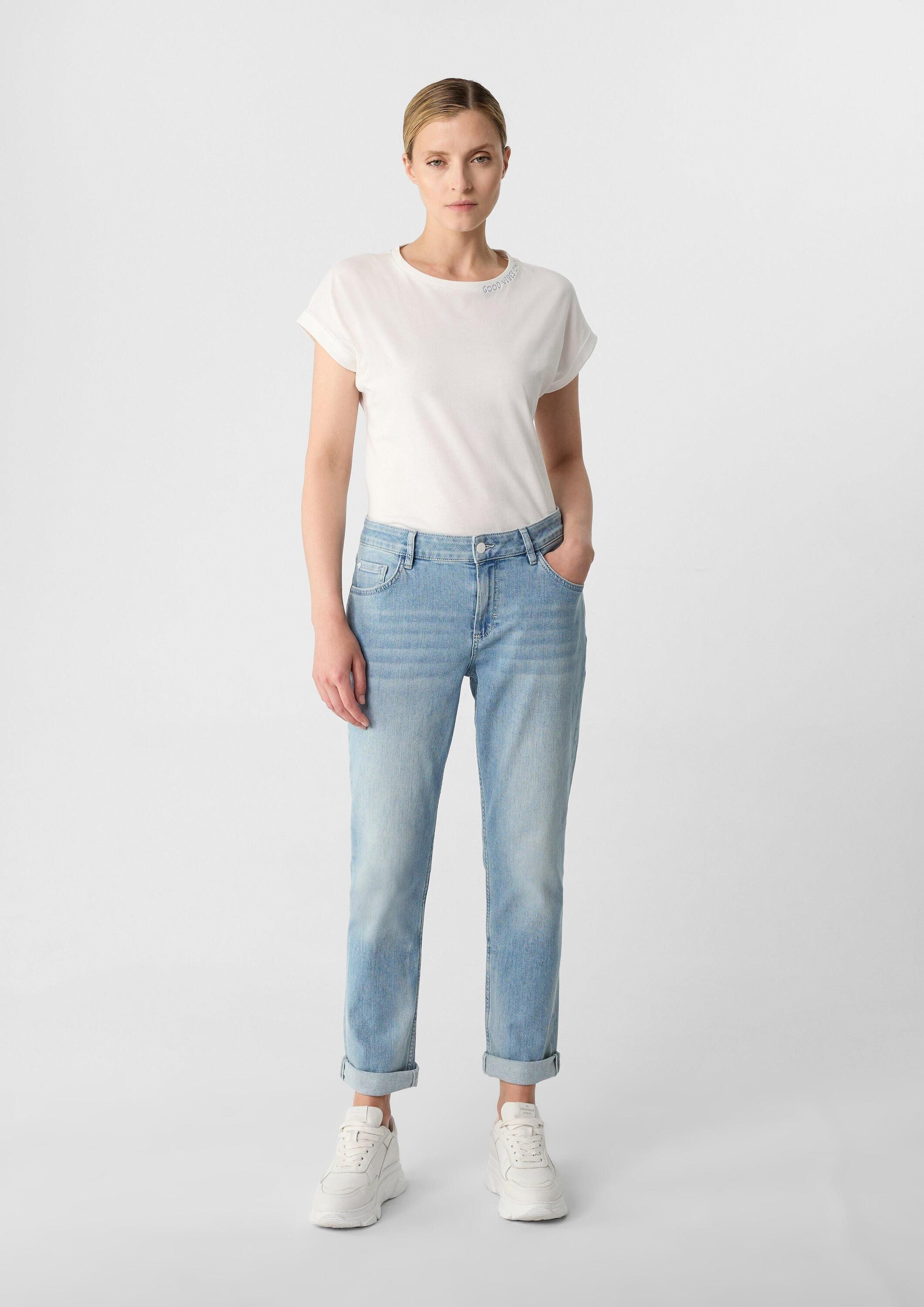 comma Slim-fit-Jeans Jeans-Hose Boyfriend Jeans