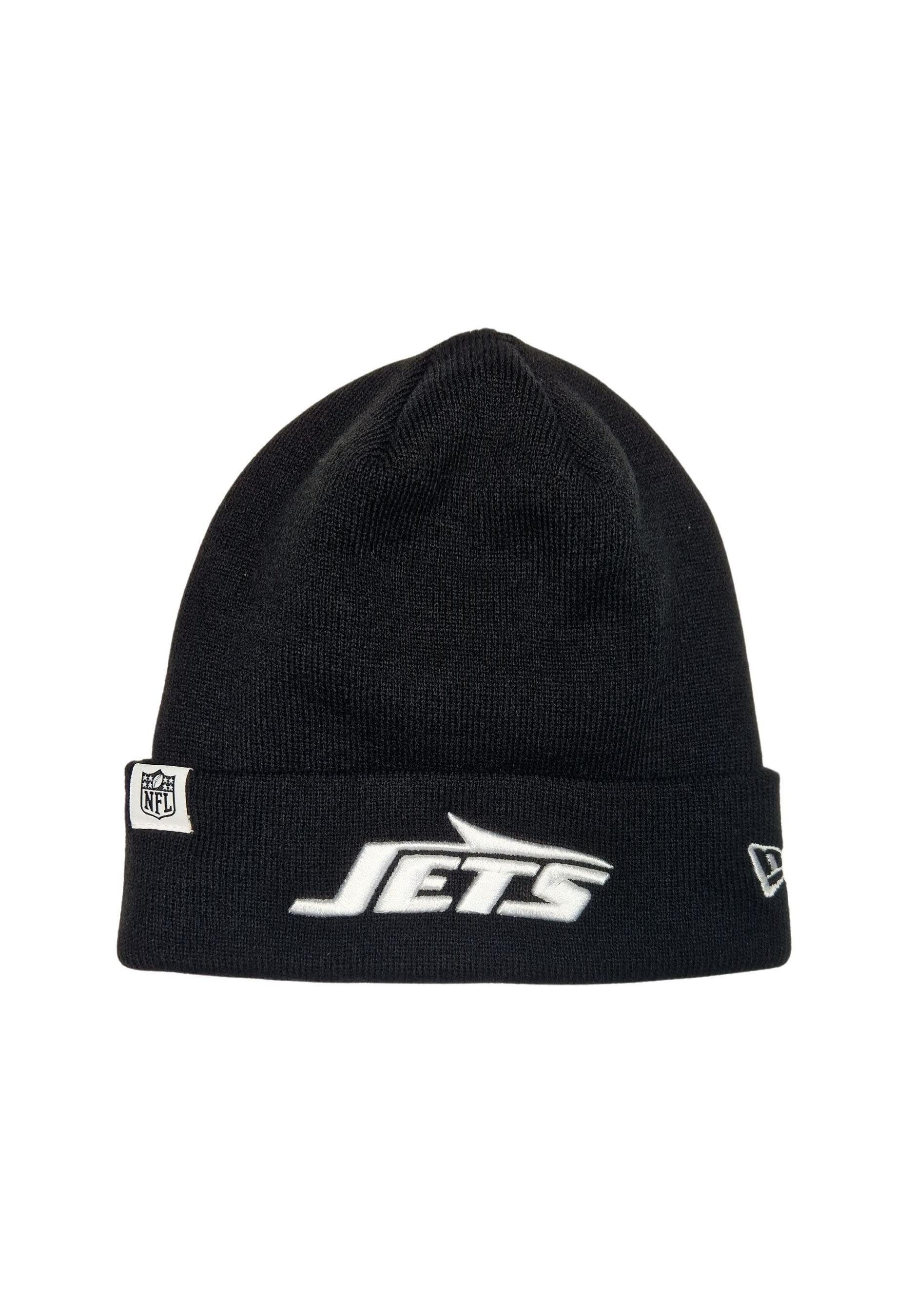 New Era Beanie New York Jets NFL Loop Label Knit Schwarz Beanie New Era (1-St)