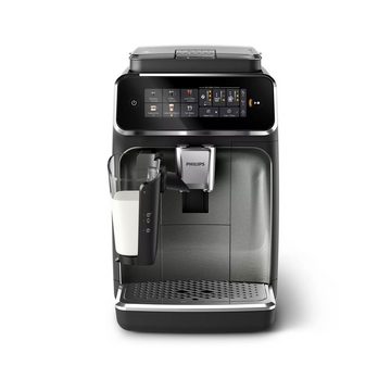 Philips Kaffeevollautomat EP3349, Langlebiges Keramikmahlwerk, SilentBrew