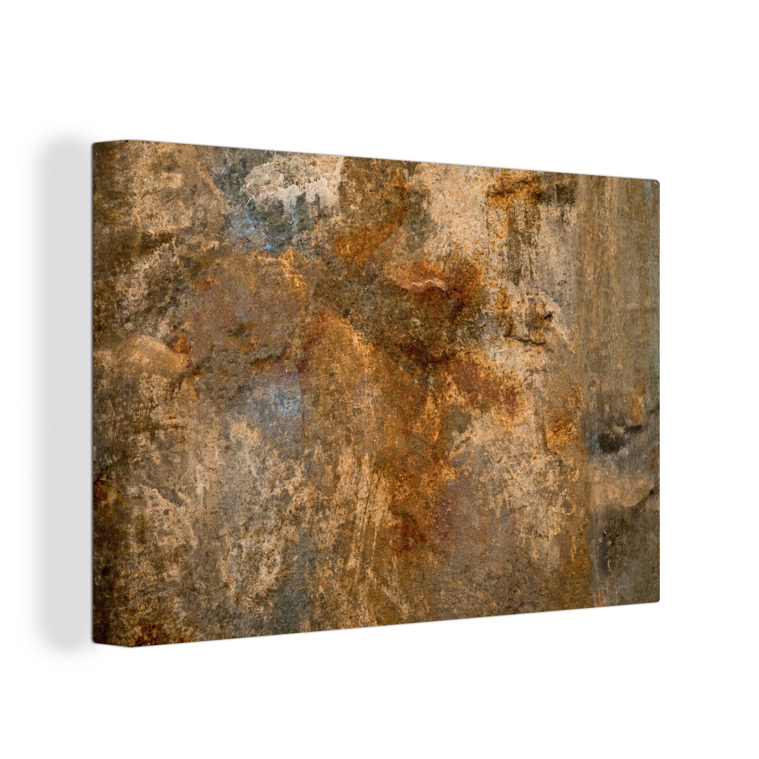 OneMillionCanvasses® Leinwandbild Gold - Rost - günstig online kaufen