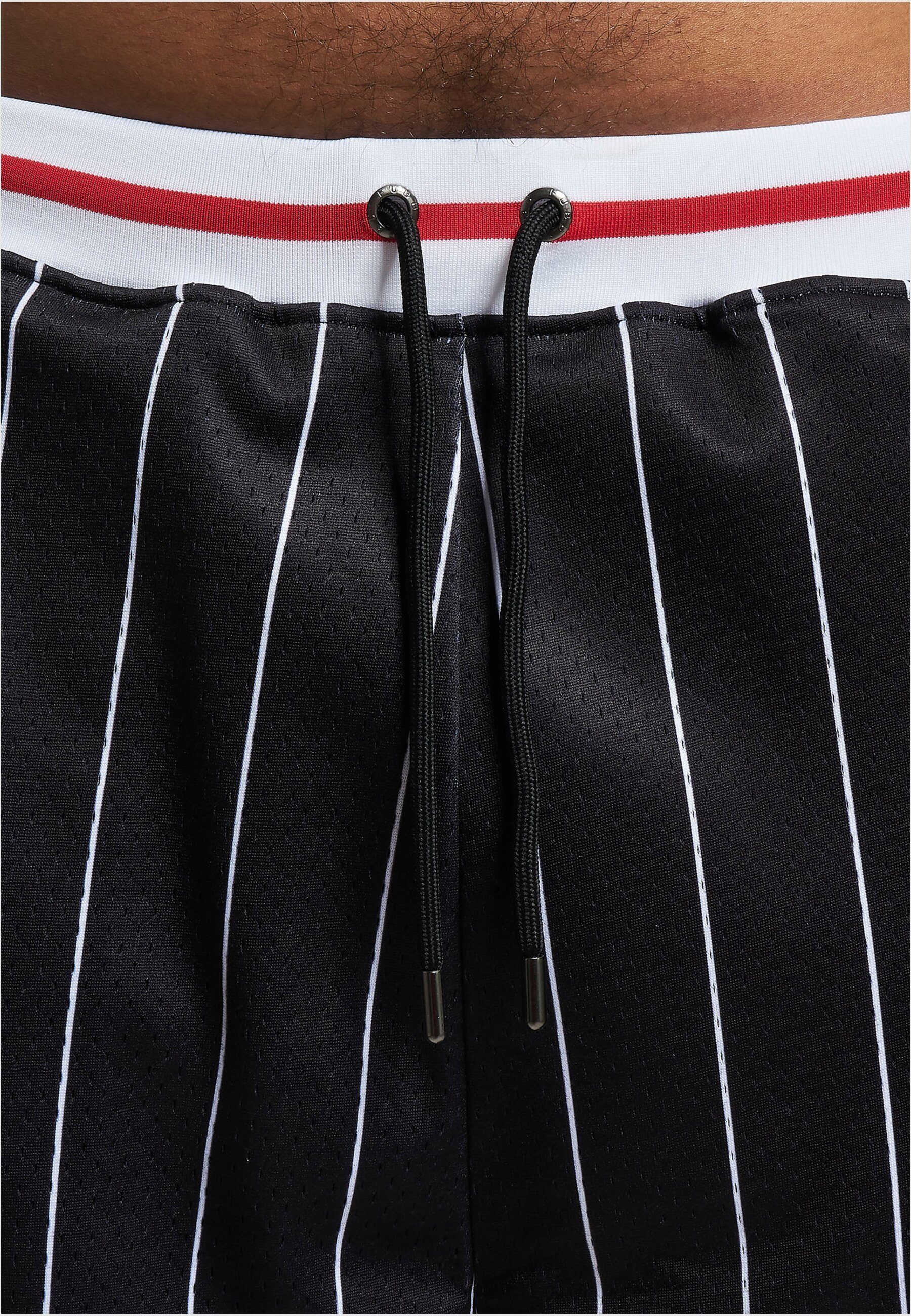 Fubu Shorts Herren FM231-006-2 Mesh Shorts FUBU (1-tlg) Varsity Pinstriped