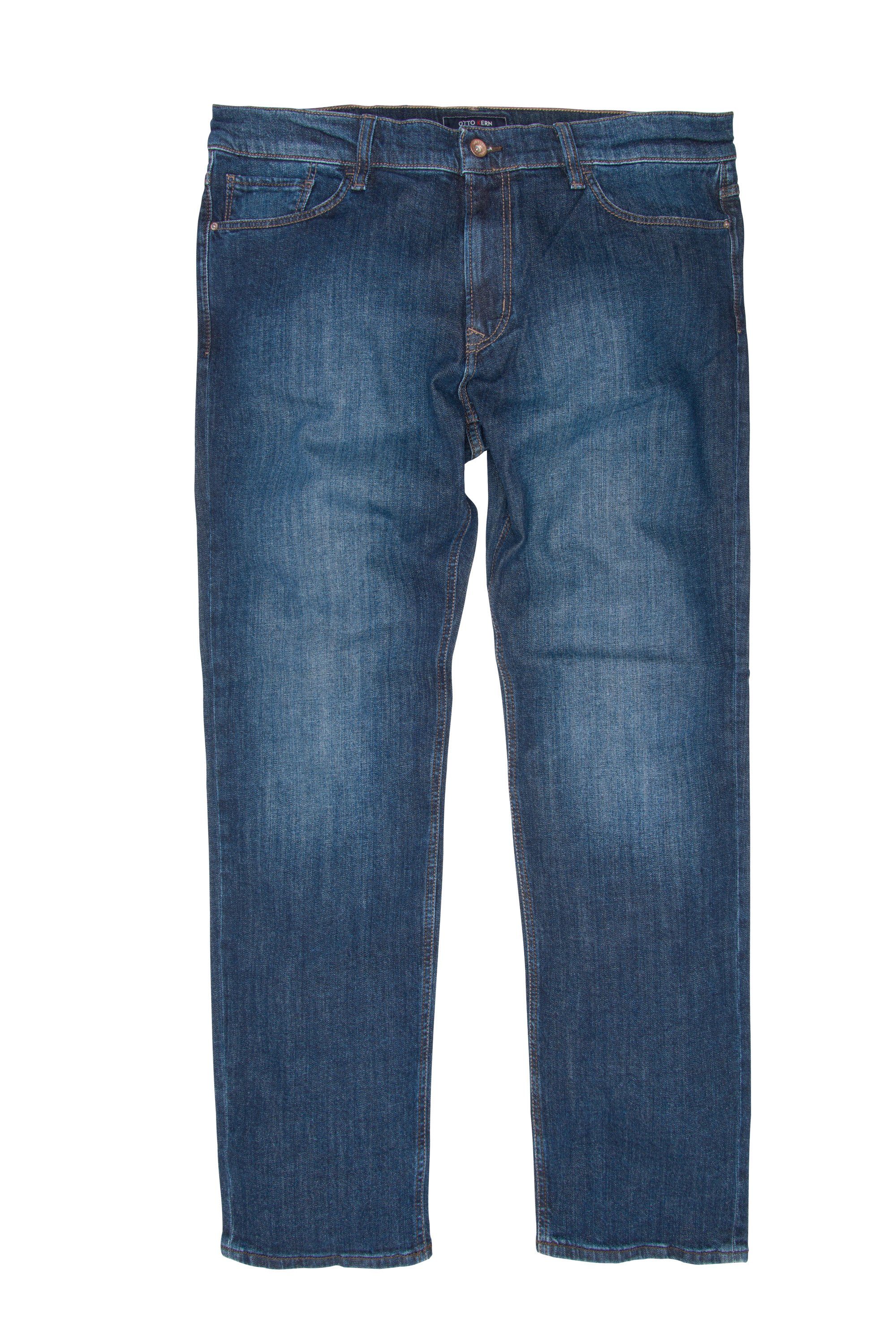  Kern 5-Pocket-Jeans OTTO KERN JOHN blue used rinse washed 67148 6211.6822 - Dynamic Pure