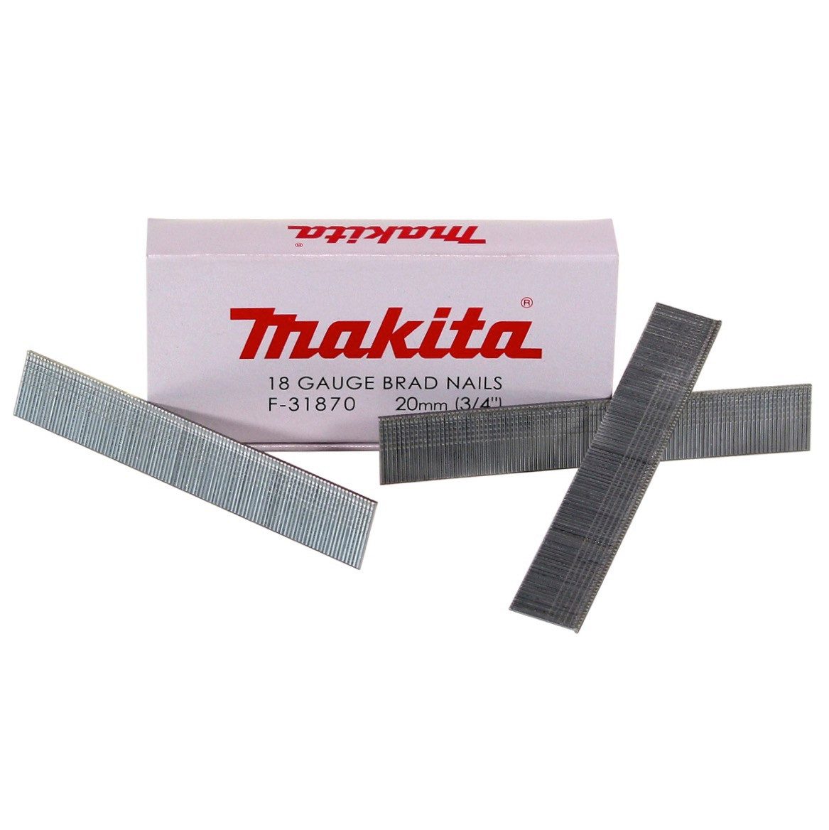 Makita Nagel Stauchkopfnagel Brads 20mm 5000 Stück galvanisiert (F-31870) für Ma